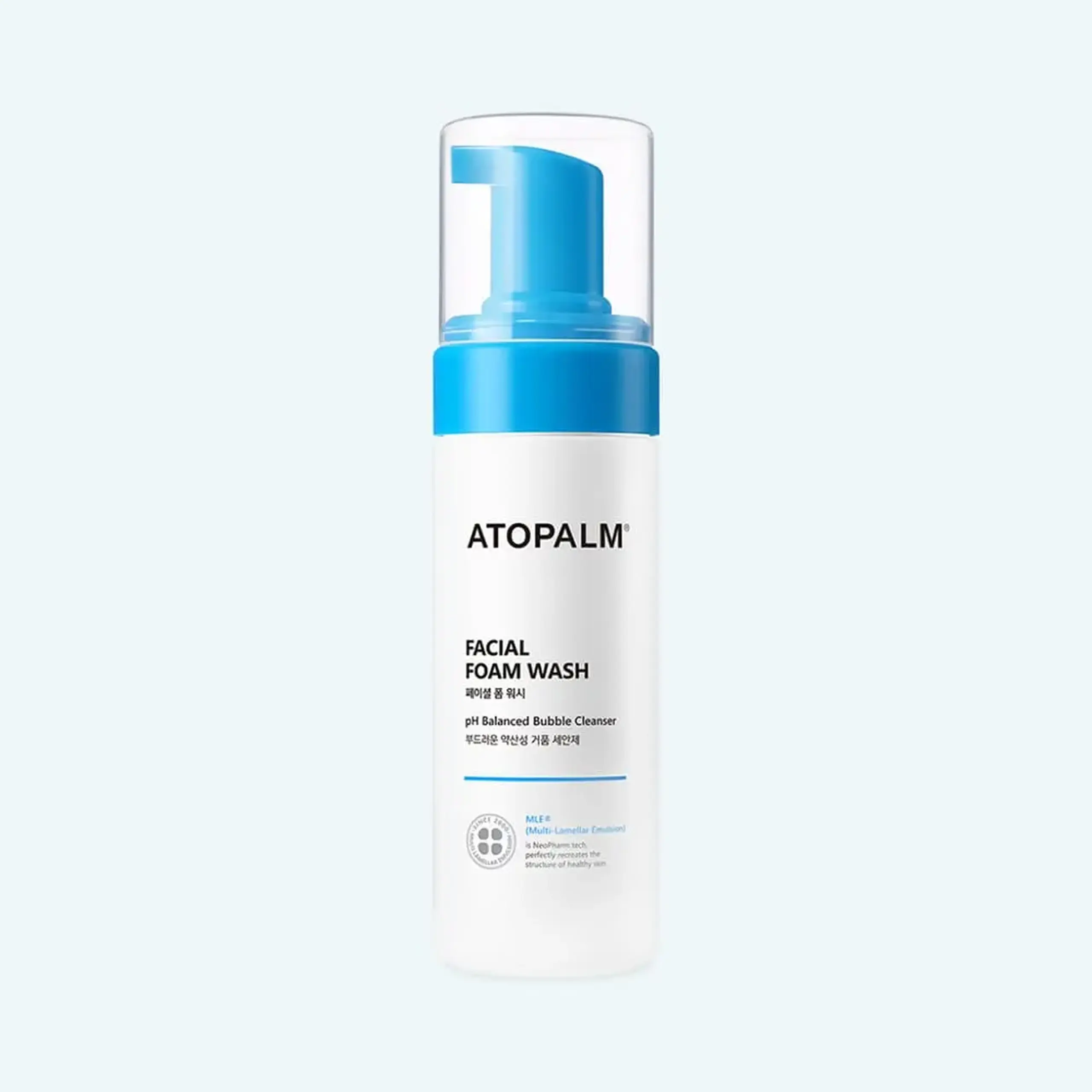 Spumă delicată pentru curățarea pielii Atopalm Facial Foam Wash 150ml