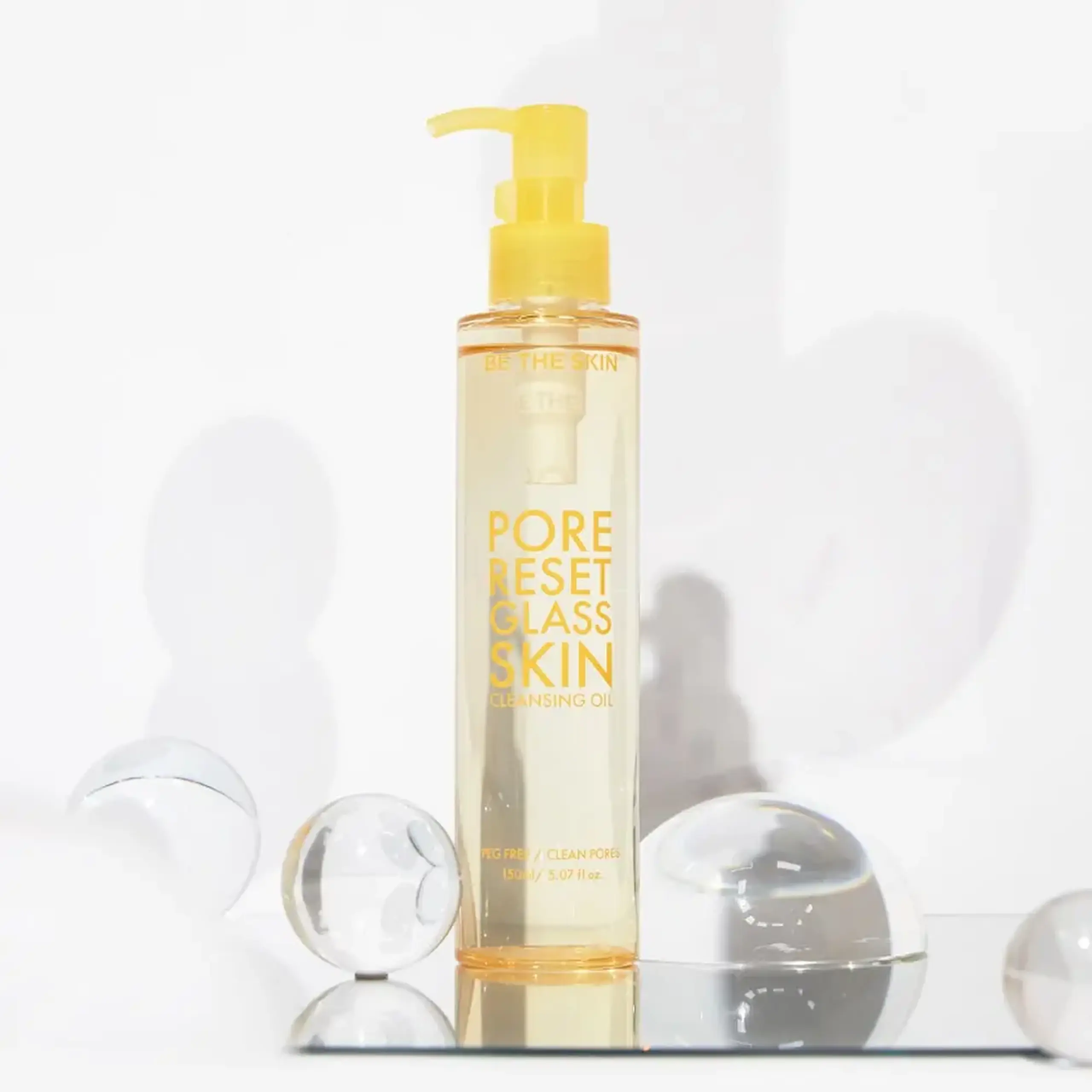 Ulei hidrofil cu efect “glass skin” Be The Skin Pore Reset Glass Skin Cleansing Oil 150ml