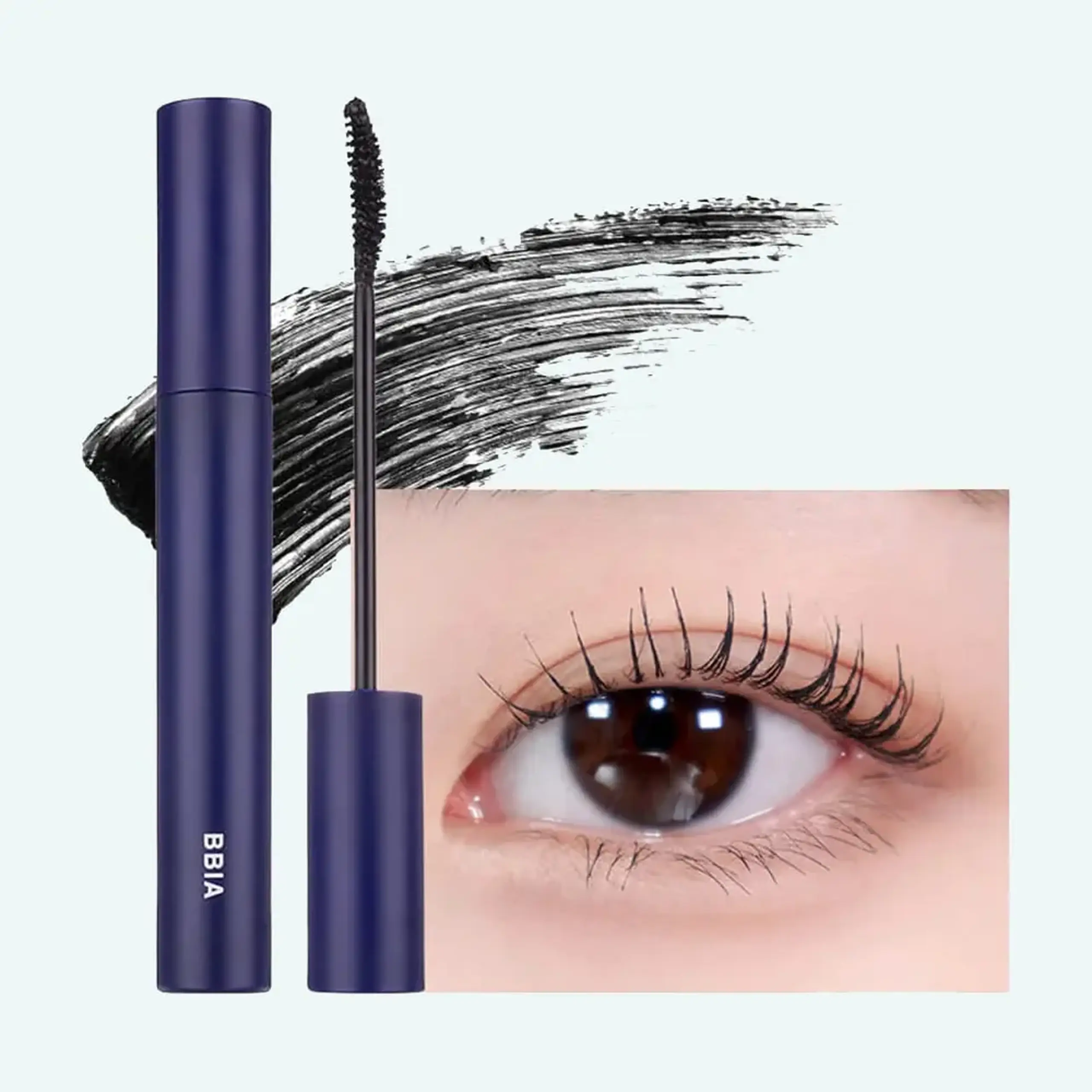 Rimel rezistent la apă BBIA Never Die Mascara 01 Power Black
