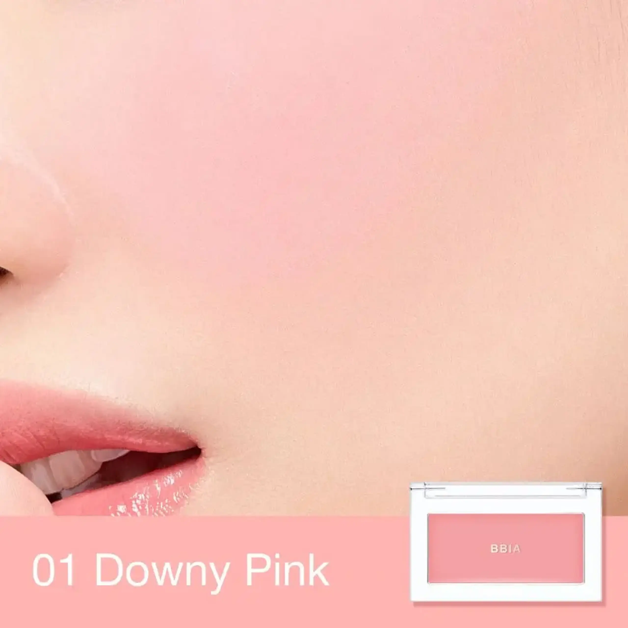 Fard de obraz cu un finisaj mat și catifelat BBIA Ready To Wear Downy Cheek 01 Downy Pink #9828