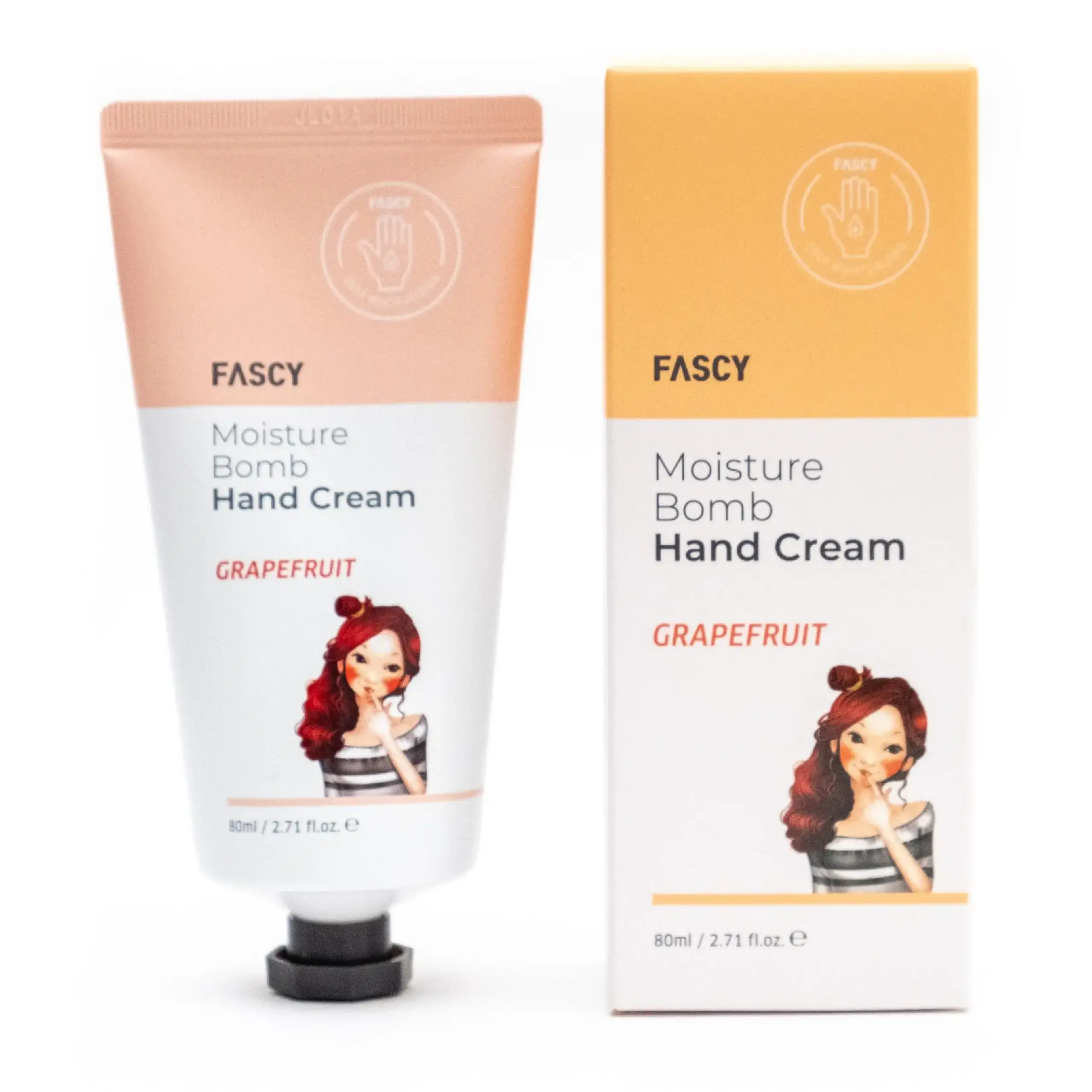 Cremă pentru mâini Fascy Moisture Bomb Hand Cream Grapefruit 80 ml