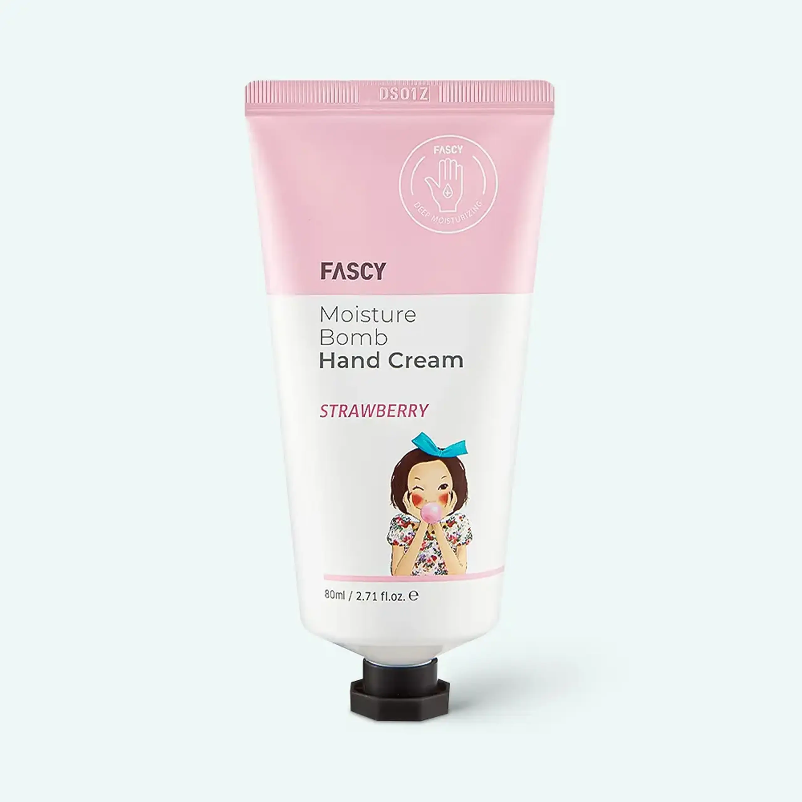 Cremă pentru mâini Fascy Moisture Bomb Hand Cream Strawberry 80 ml