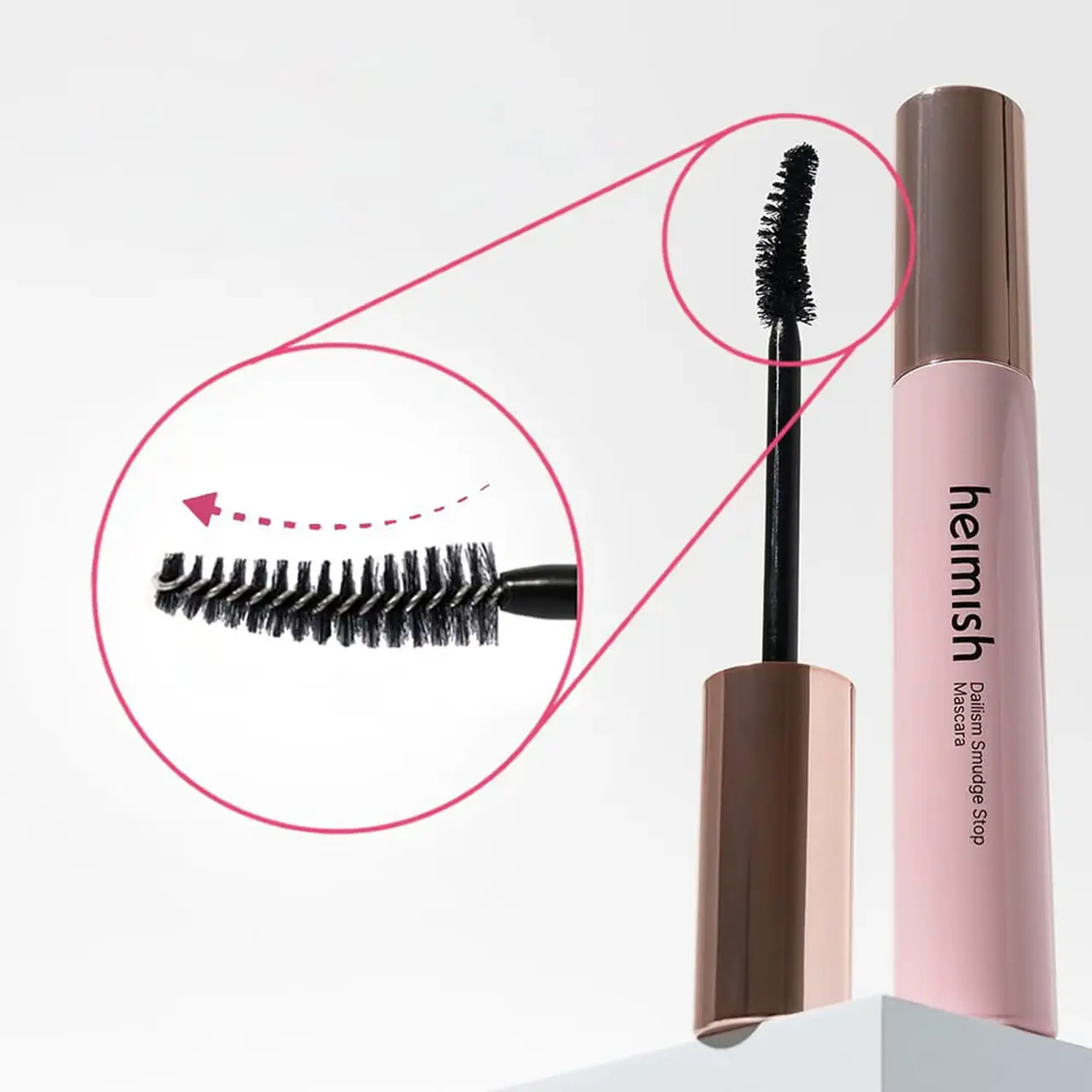 Mascara termo-rezistentă Heimish Dailism Smudge Stop Mascara Curling Black