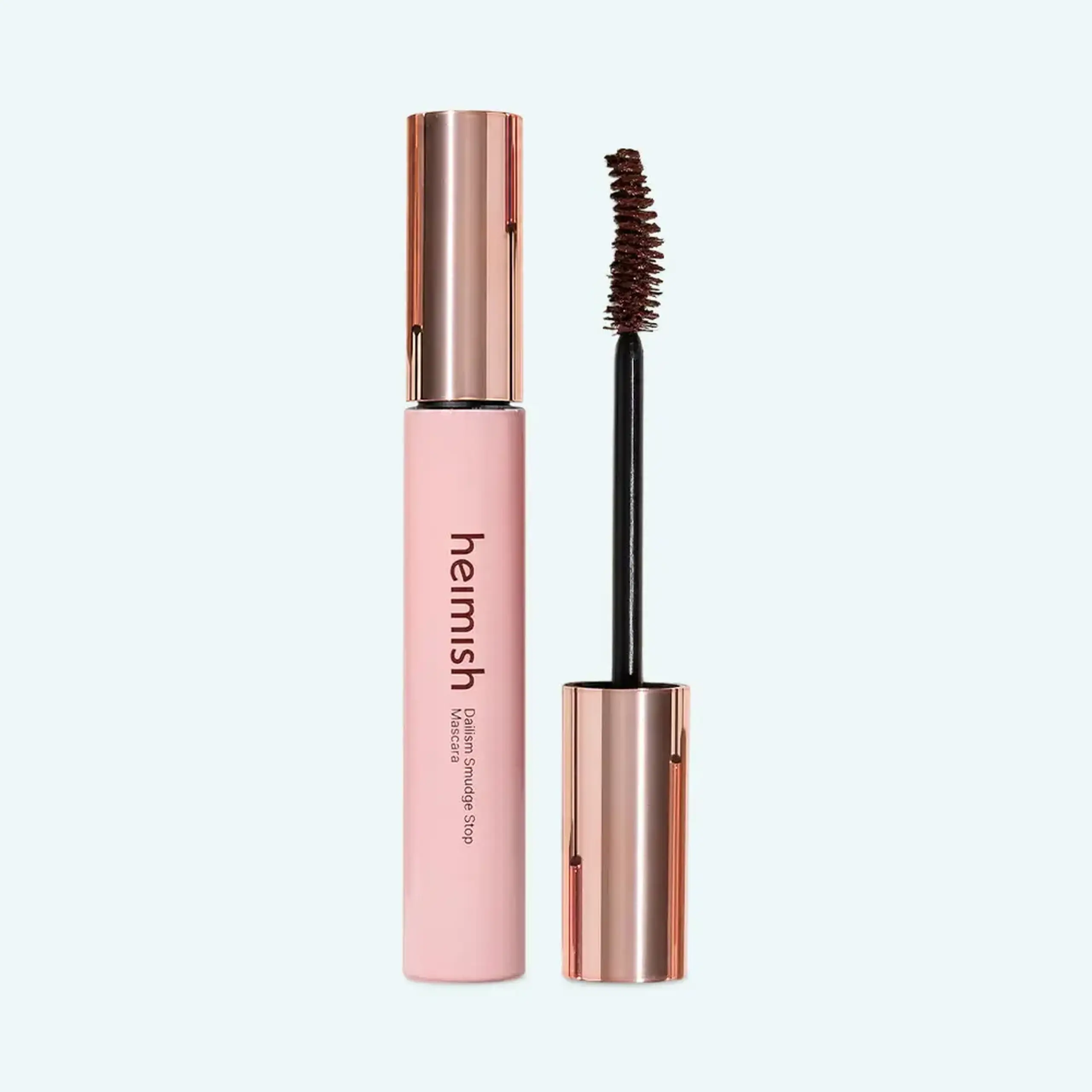 Mascara termo-rezistentă maro Heimish Dailism Smudge Stop Mascara Curling Brown