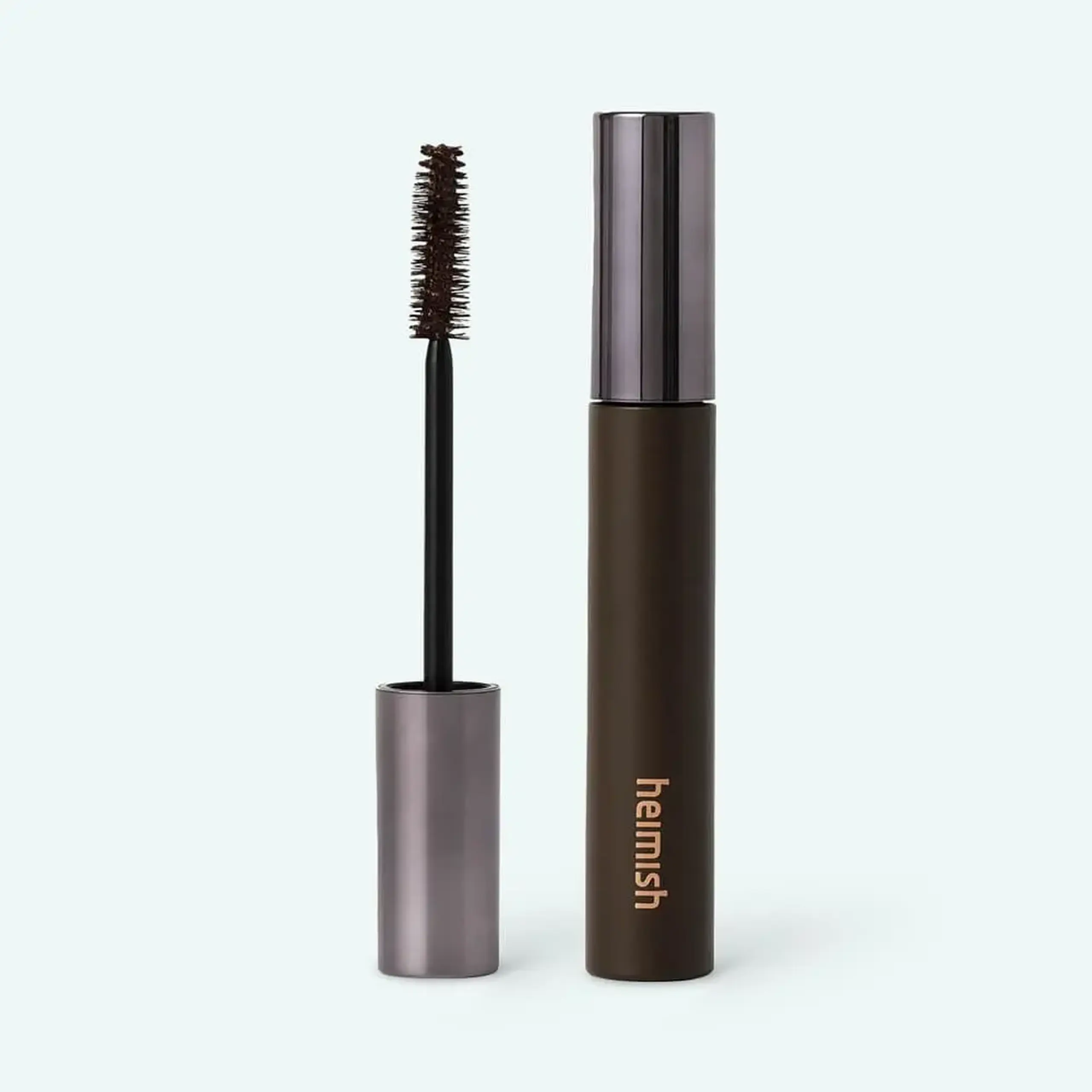 Rimel maro cu efect de alungire și volum Heimish Dailism Smudge Stop Mascara Volume 02 Brown