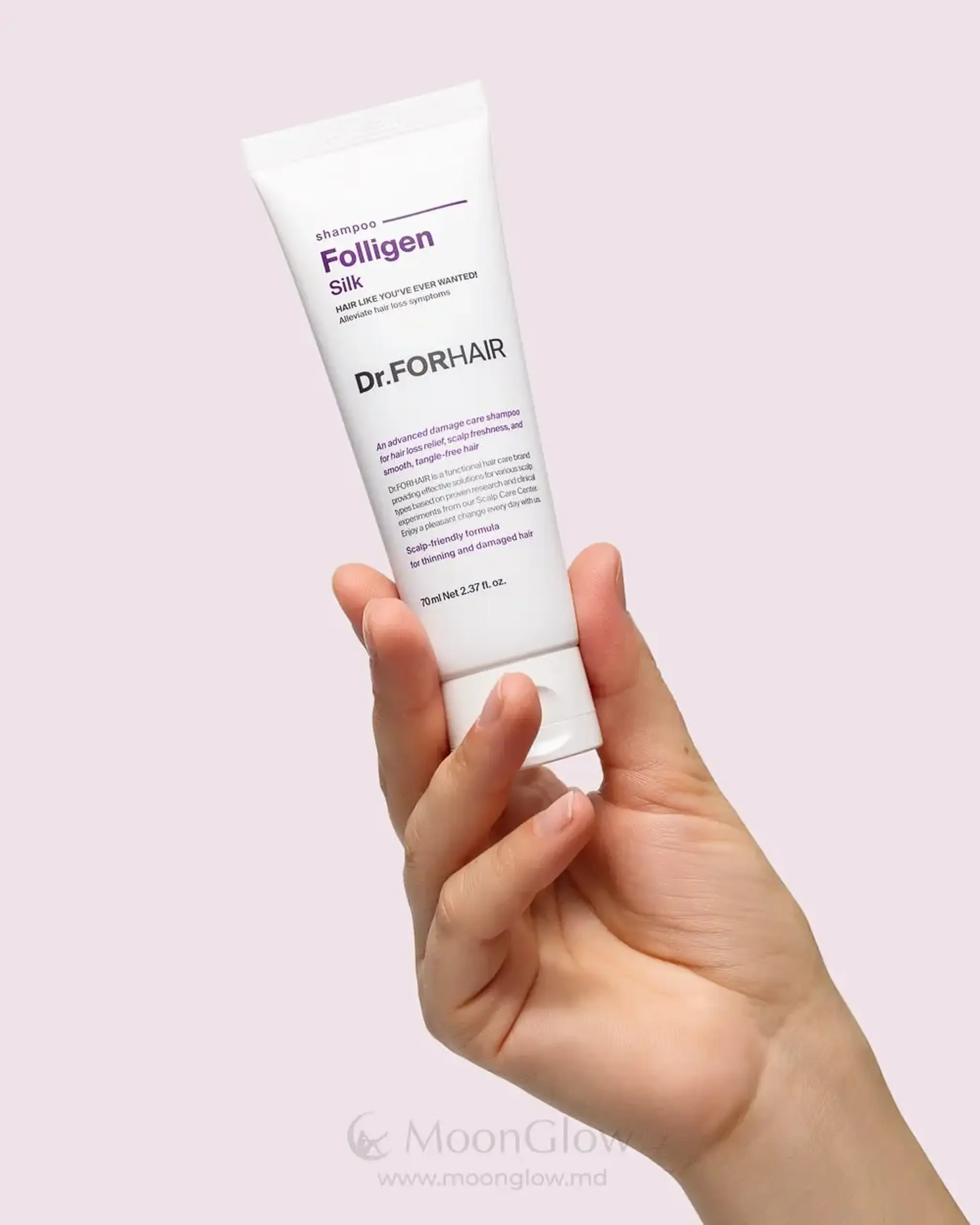 Șampon pentru păr cu proteine de mătase DR.FORHAIR Folligen Silk Shampoo 70ml
