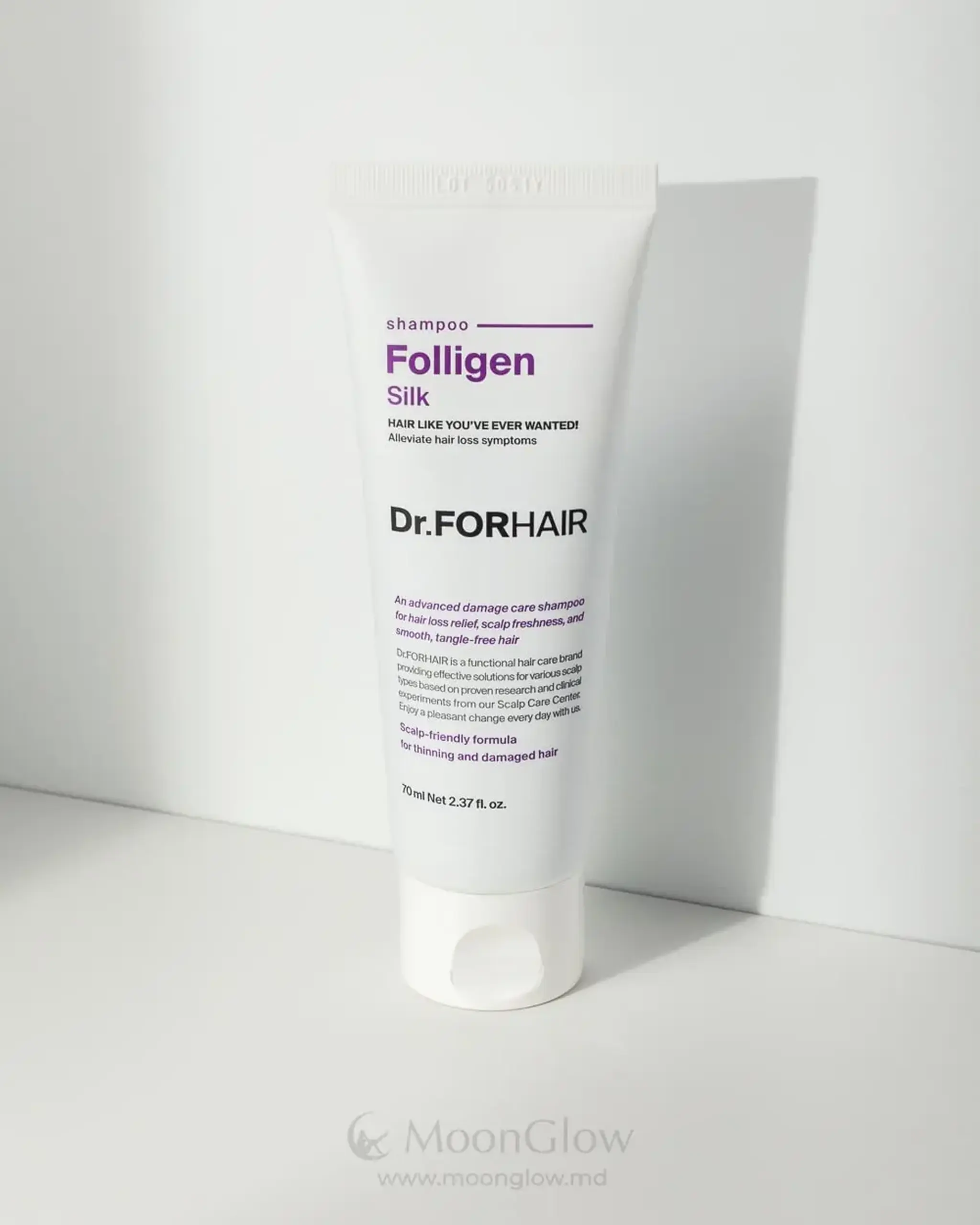 Șampon pentru păr cu proteine de mătase DR.FORHAIR Folligen Silk Shampoo 70ml