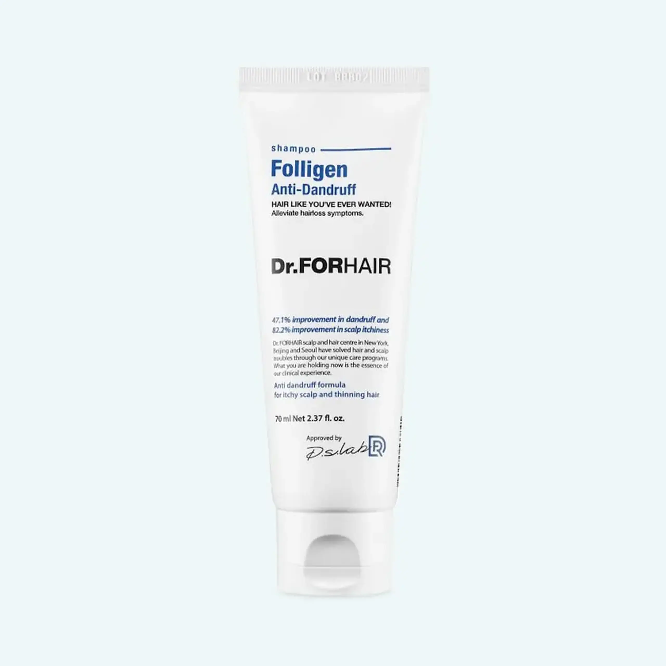 Șampon de păr anti-mătreață Dr.FOR HAIR Folligen Anti-Dandruff Shampoo 70ml