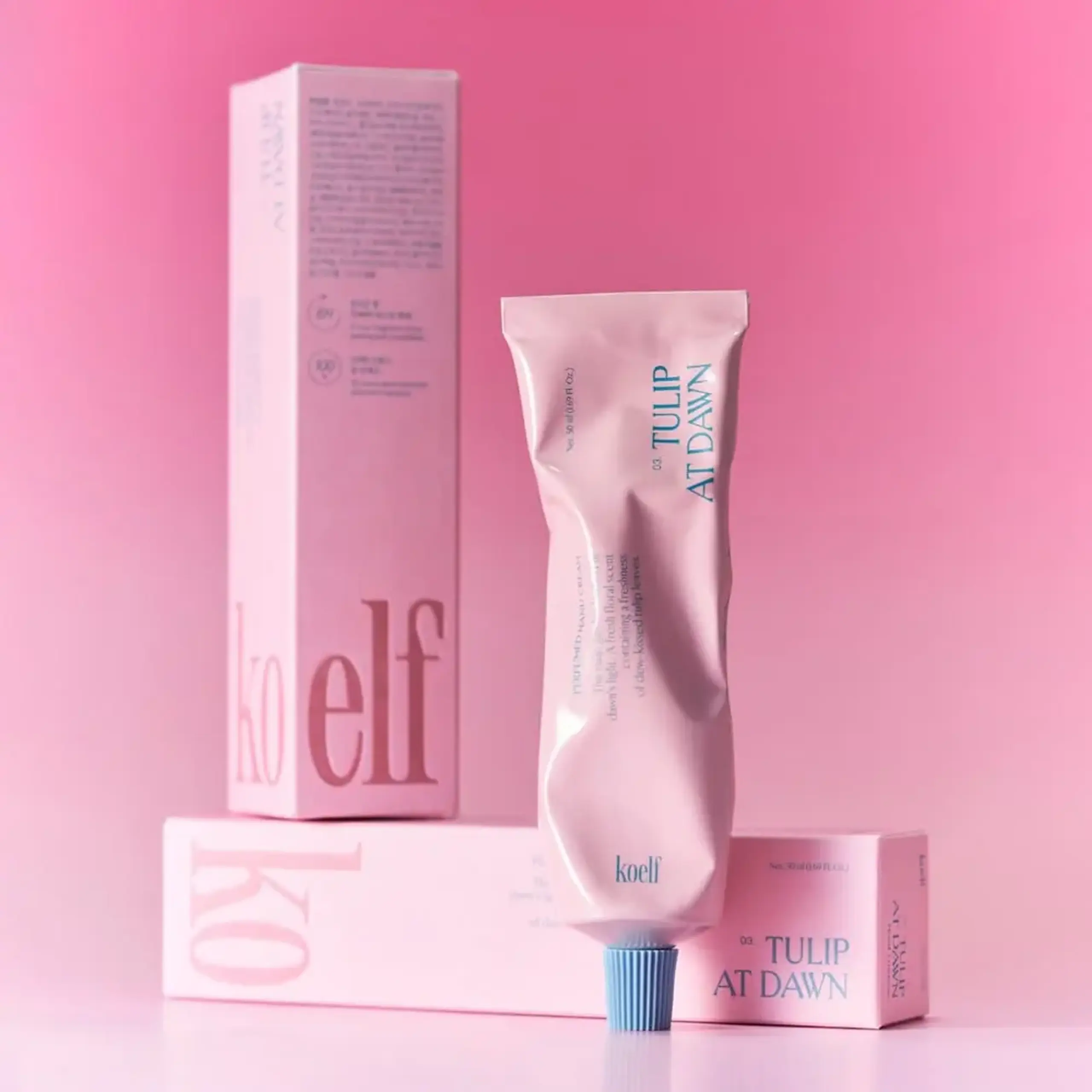 Cremă de mâini parfumată Koelf Perfumed Hand Cream Tulip at Dawn 50ml