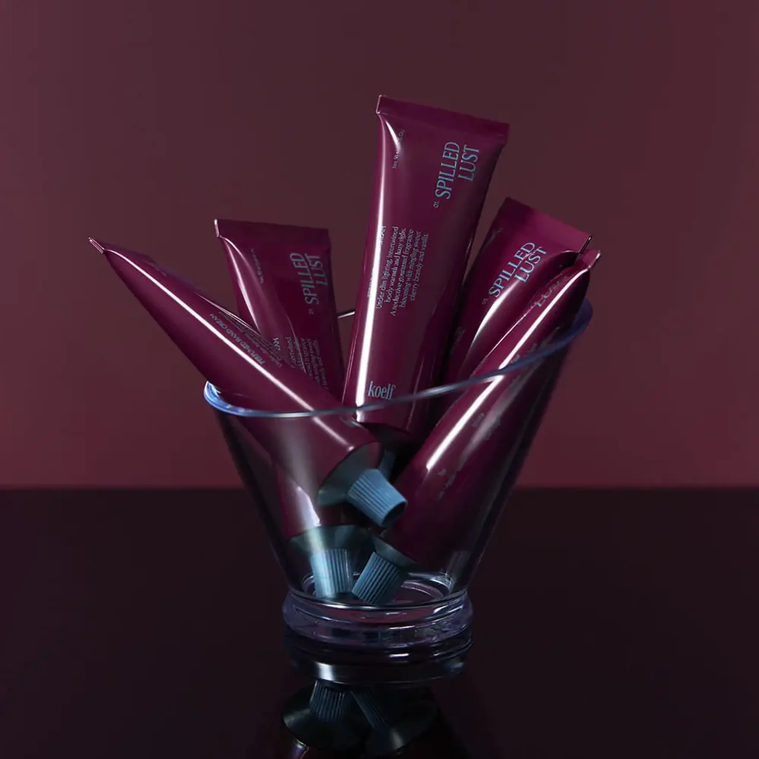Cremă parfumată pentru mâini Koelf Perfumed Hand Cream Spilled Lust, 50 ml