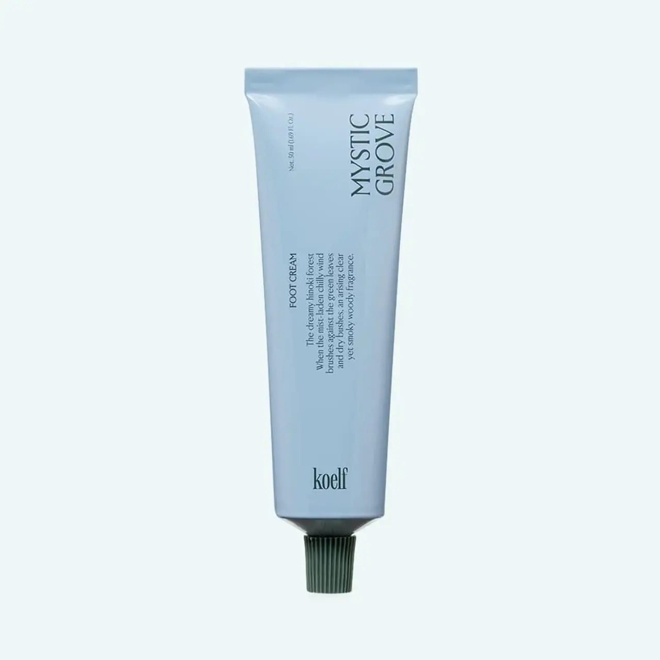 Cremă de picioare parfumată cu 5% Uree Koelf Foot Cream Mystic Grove 50ml