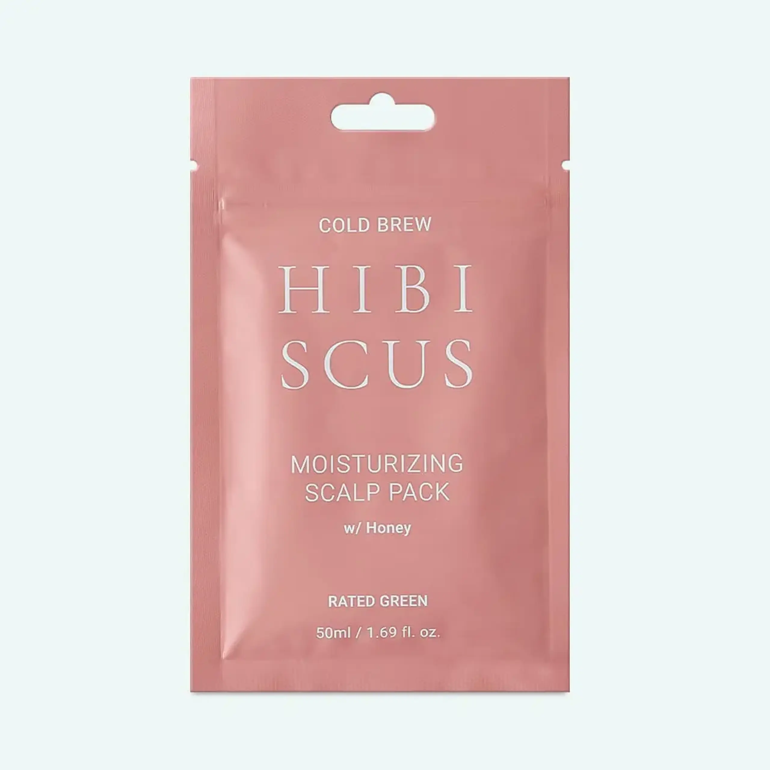 Mască pentru scalp hidratantă pentru folosință unică Rated Green Cold Brew Hibi Scus Moisturizing Scalp Pack w/Sugar Maple 50 ml
