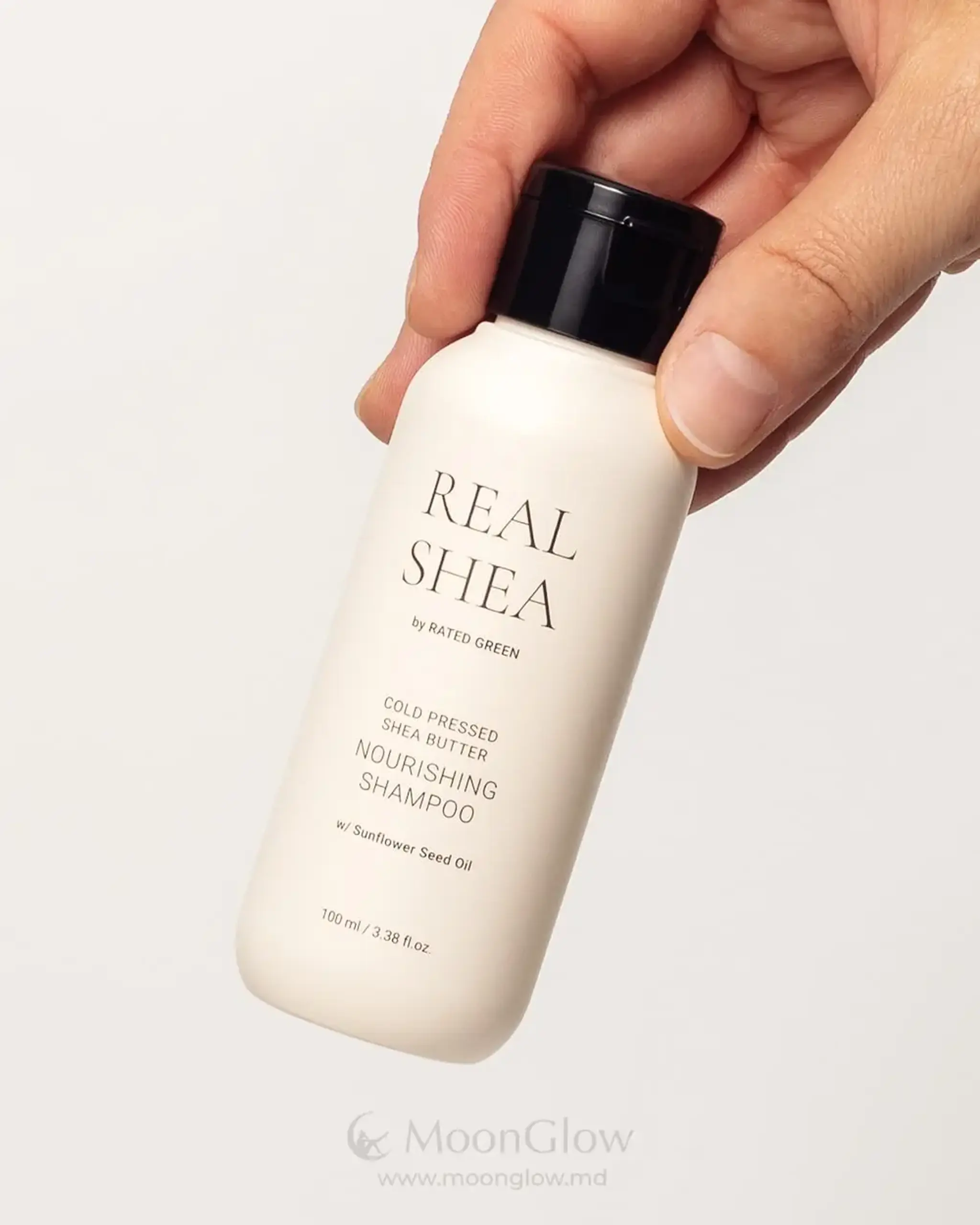 Șampon hidratant cu Unt de Shea Rated Green Cold Pressed Shea Butter Nourishing Shampoo 100ml