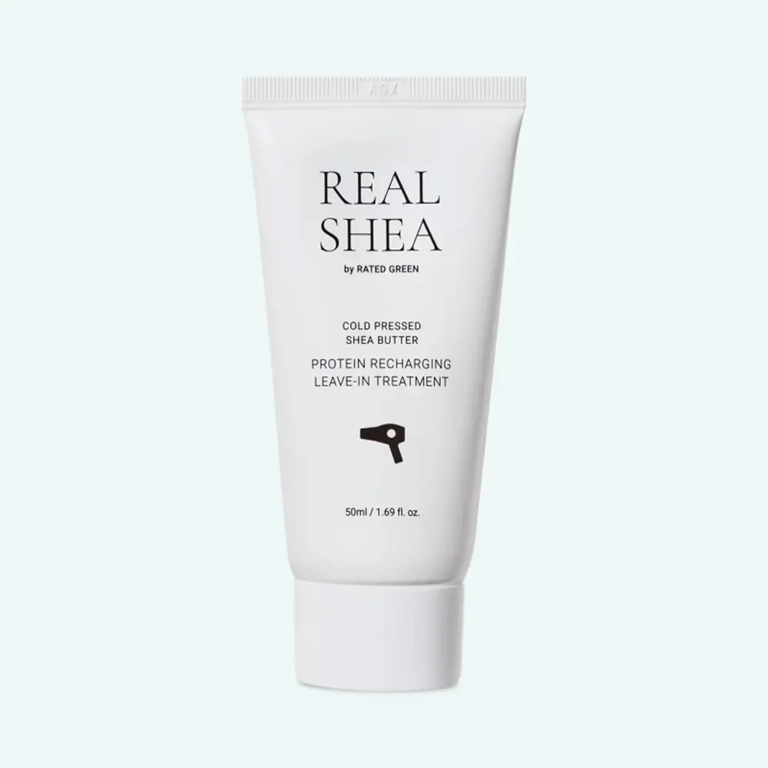 Mască tratament cu unt de Shea fără clătire Rated Green Cold Pressed Shea Butter Protein Recharging Leave-in Treatment 50ml