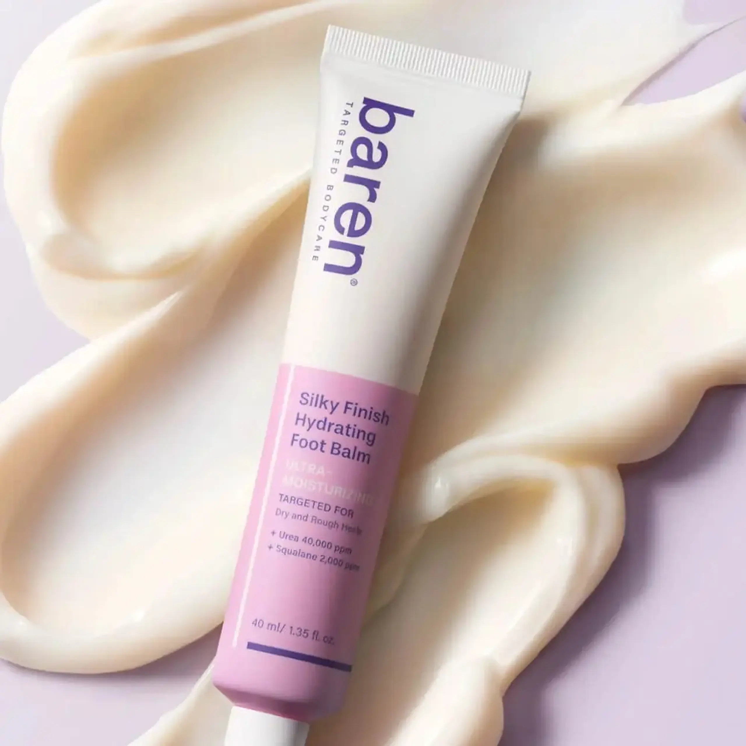 Balsam hidratant pentru picioare BAREN Silky Finish Hydrating Foot Balm 40ml