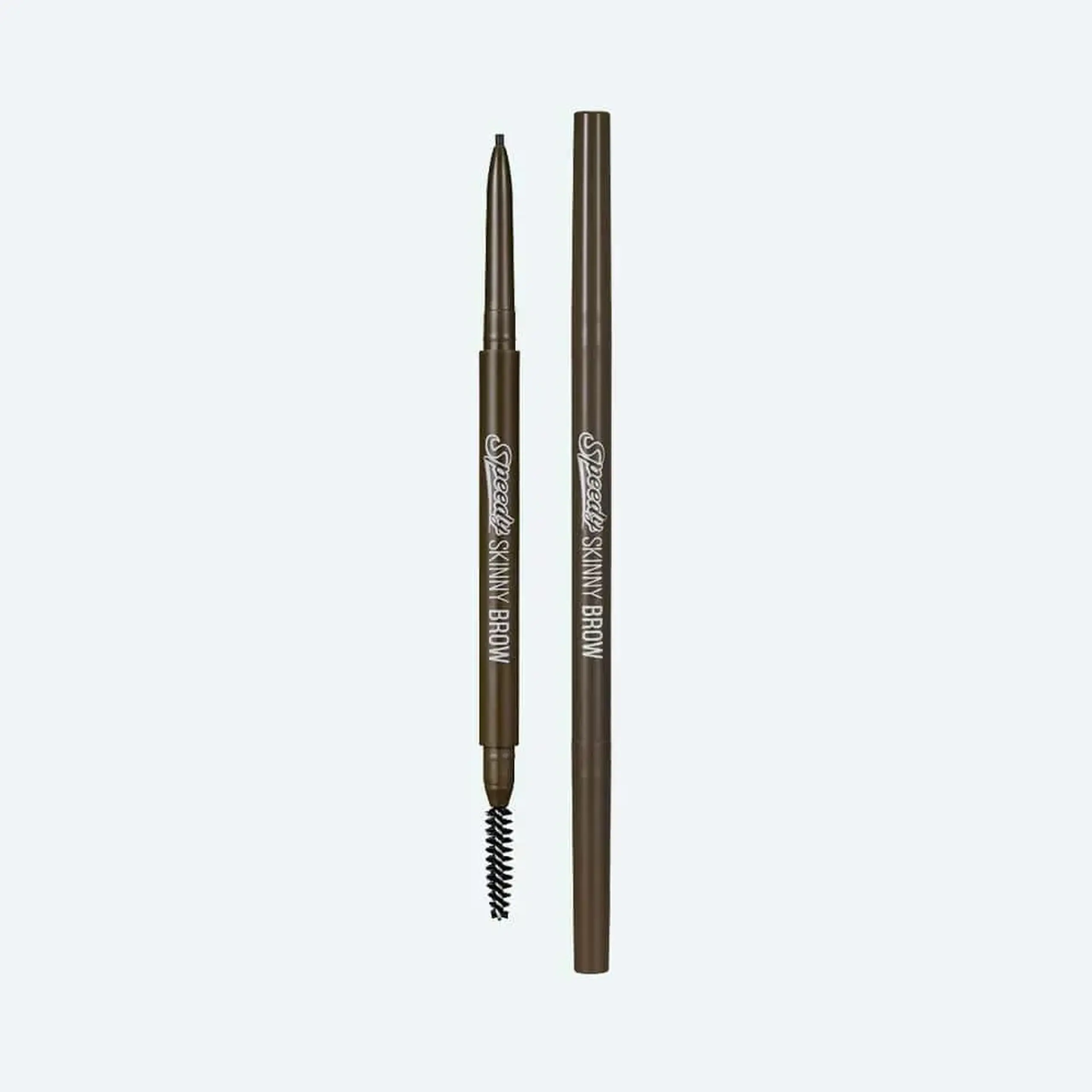 Creion pentru sprâncene subțire Peripera Speedy Skinny Brow #02 Dark Brown