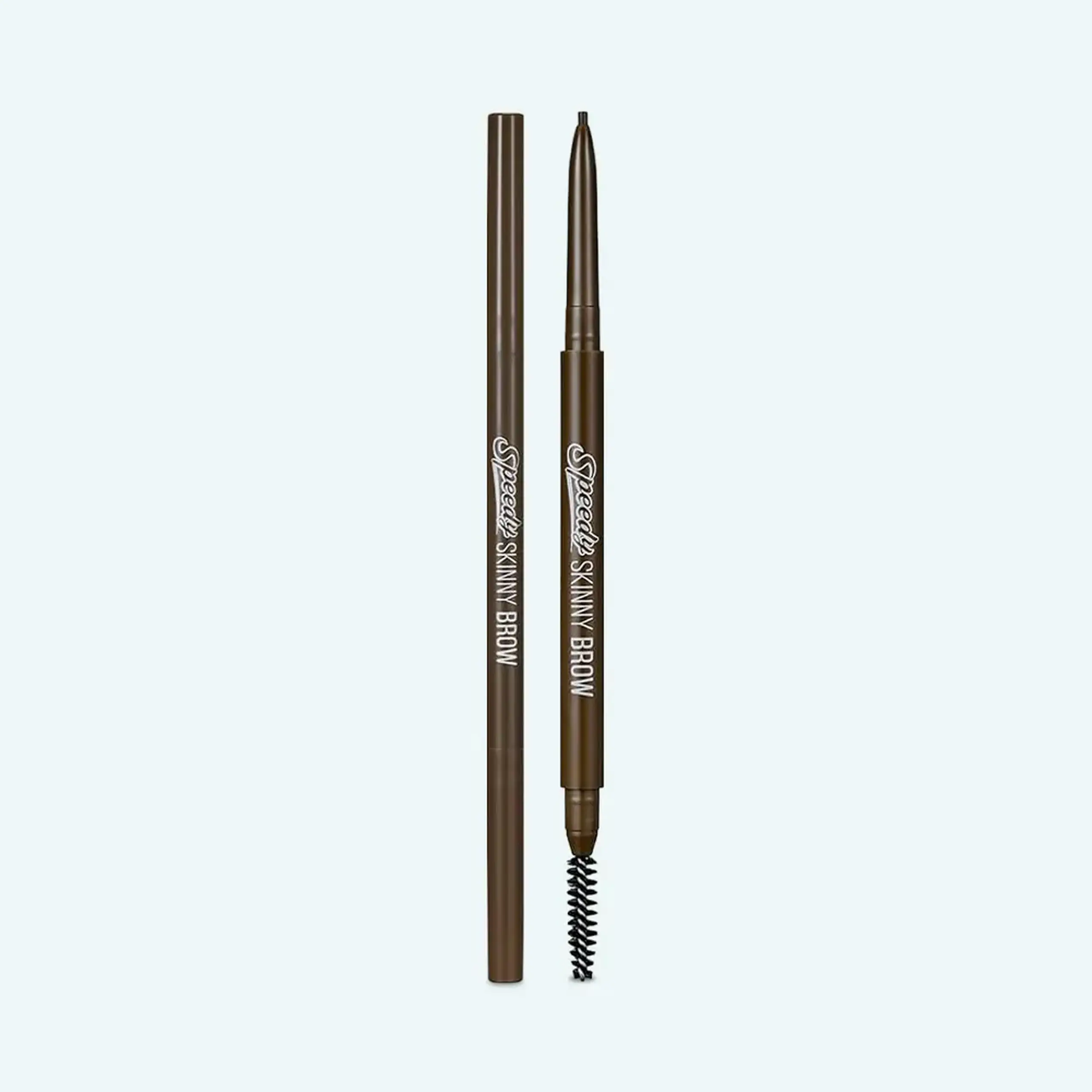 Creion mecanic ultra-subțire pentru sprâncene Peripera Speedy Skinny Brow 03 Natural Brown