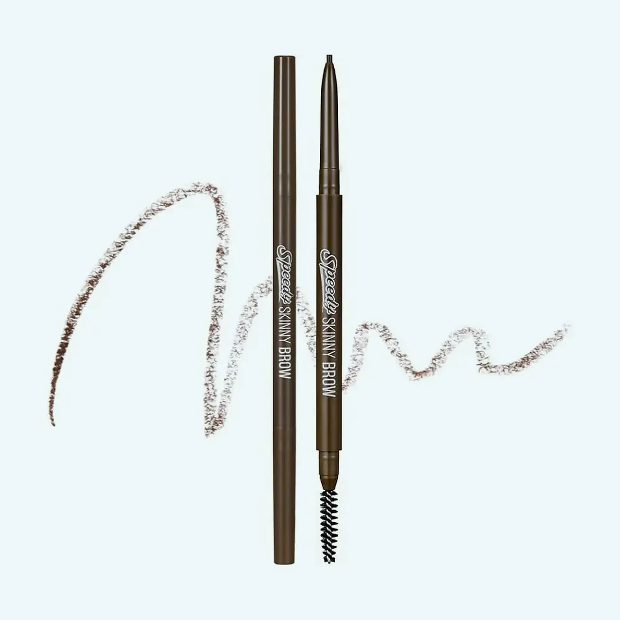 Creion mecanic ultra-subțire pentru sprâncene Peripera Speedy Skinny Brow 03 Natural Brown