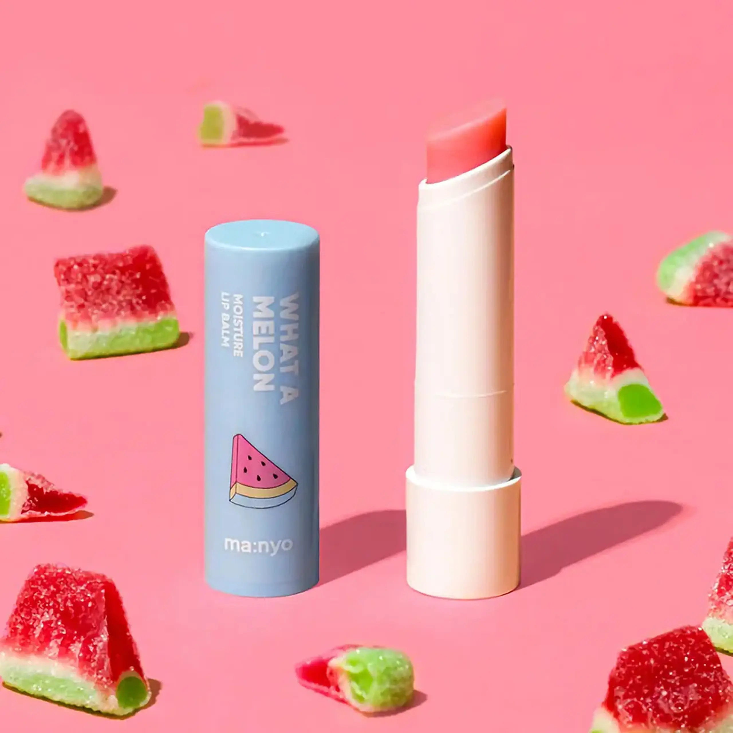 Balsam hidratant intens pentru buzele uscate Manyo What A Melon Moisture Lip Balm 4 g