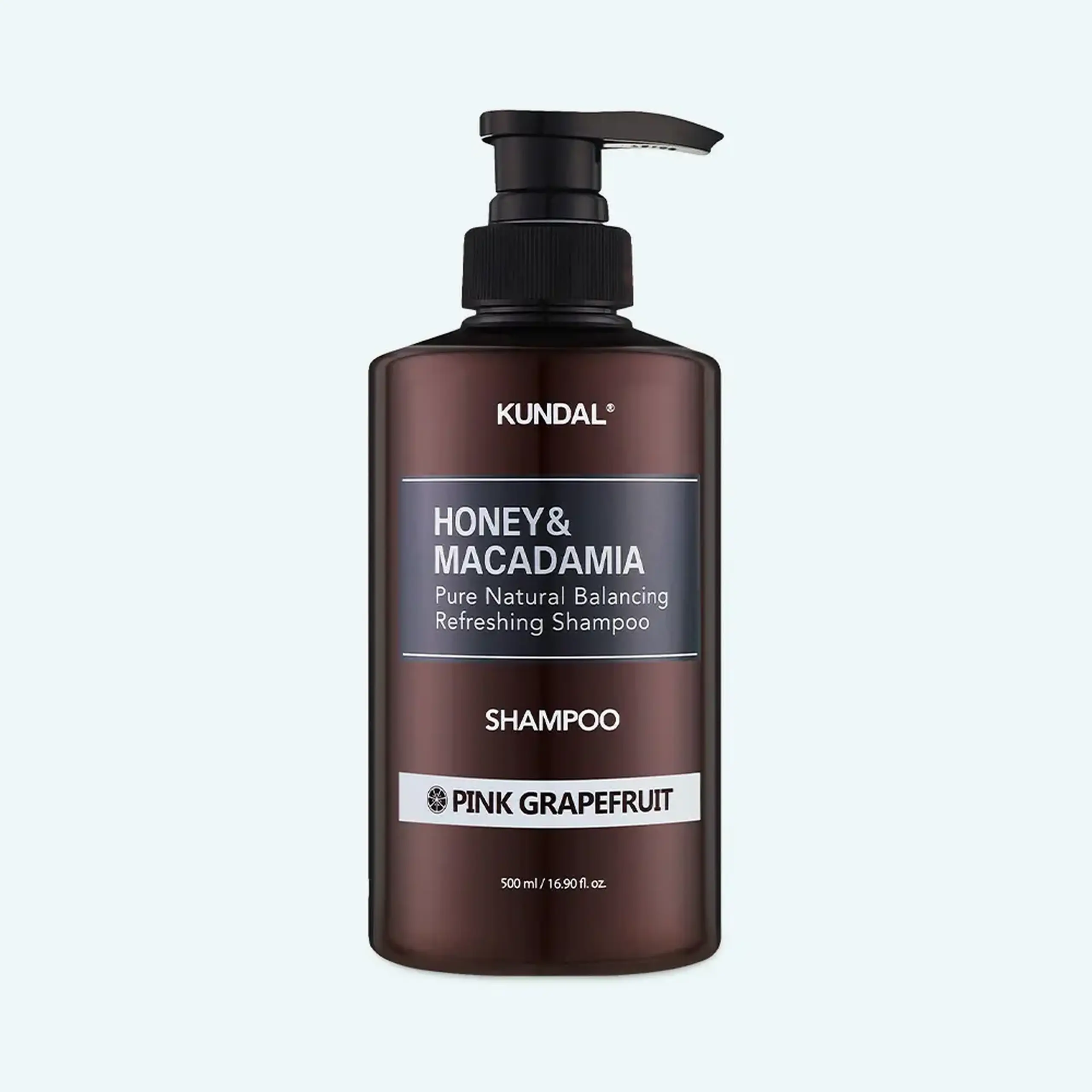 Şampon pentru păr fără sulfaţi Kundal Honey & Macadamia Shampoo Pink Grapefruit 500ml