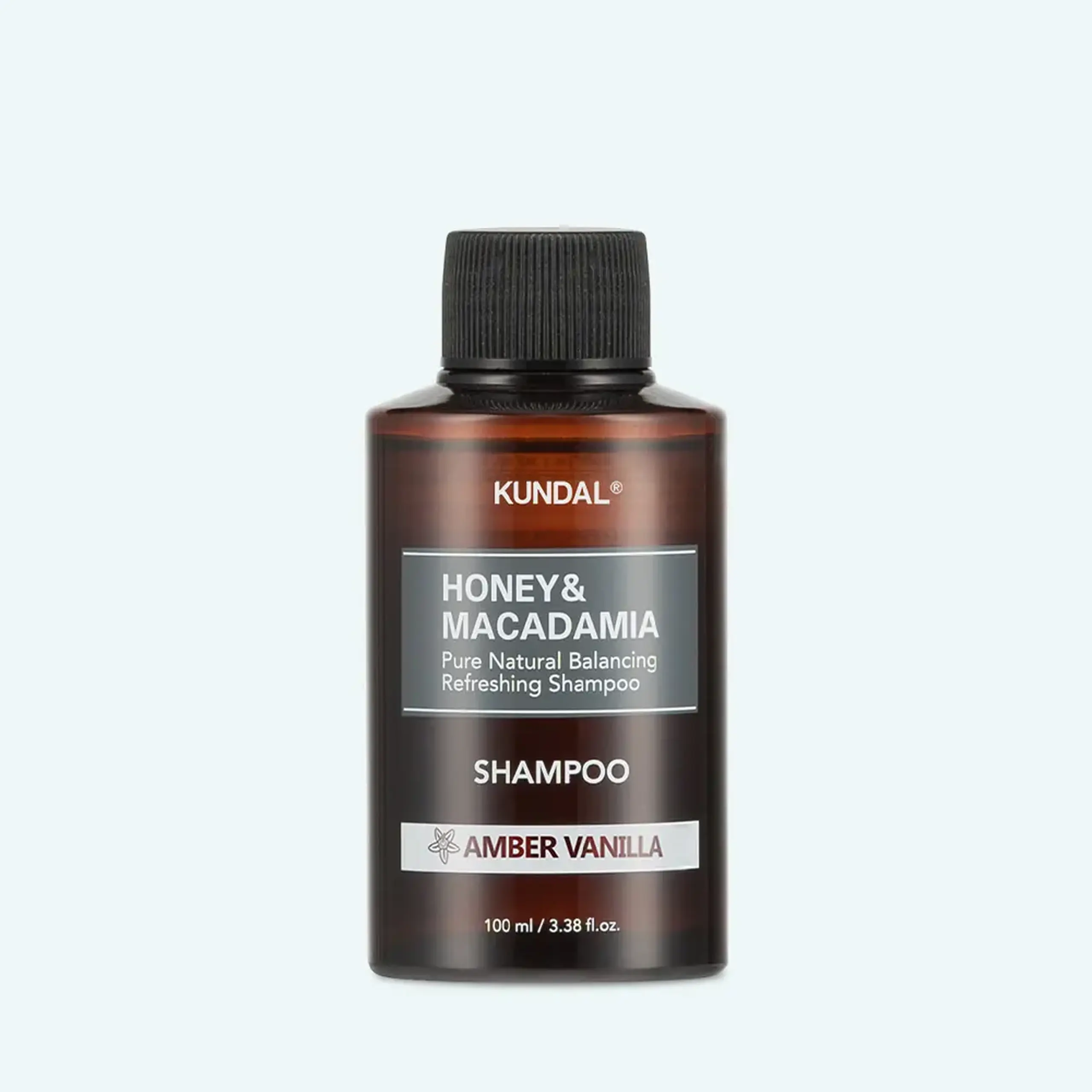 Şampon hidratat fără sulfaţi HONEY & MACADAMIA NATURE SHAMPOO 100ML amber vanilla