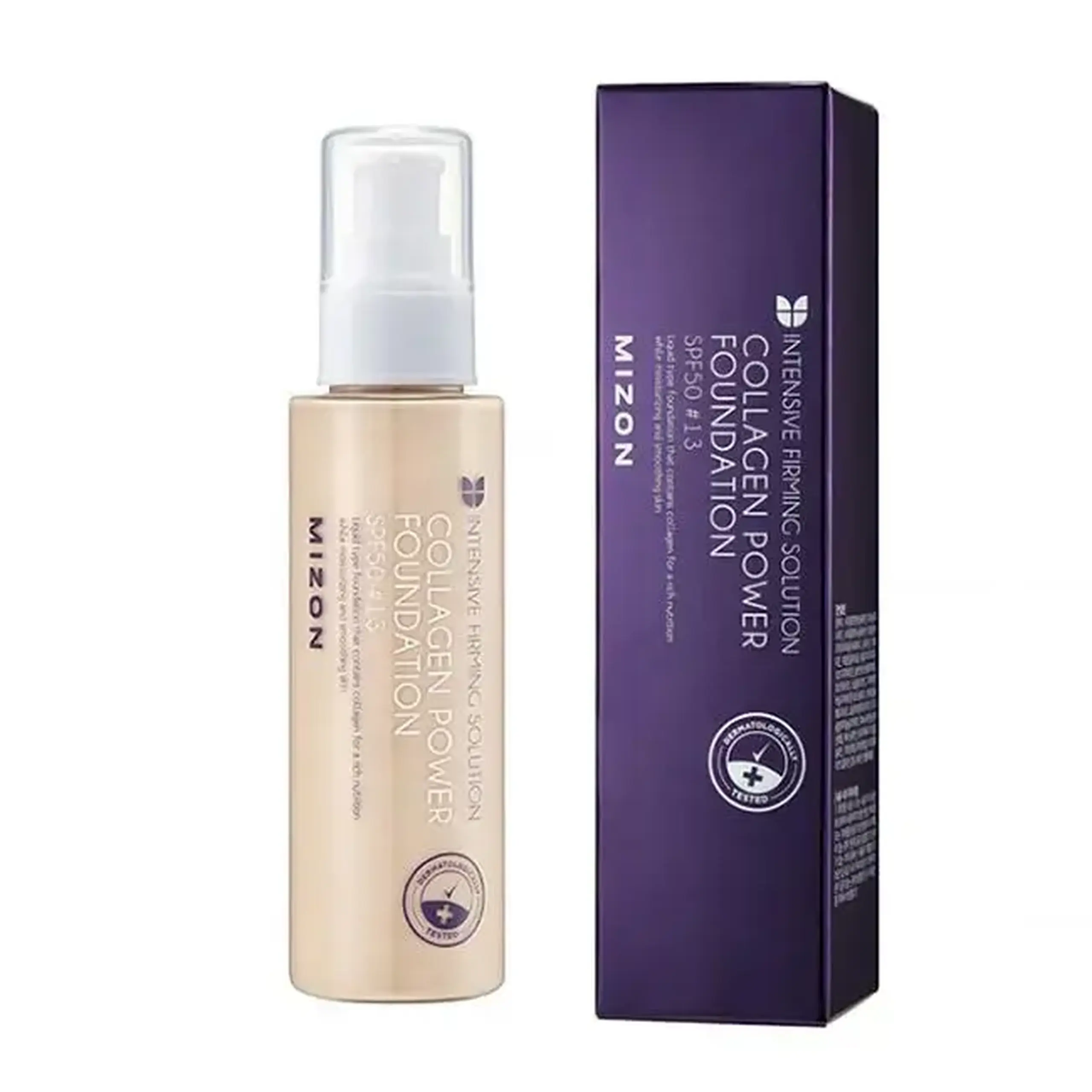 Fond de ten lichid cu colagen Mizon Collagen Power Foundation SPF50 #13 100g