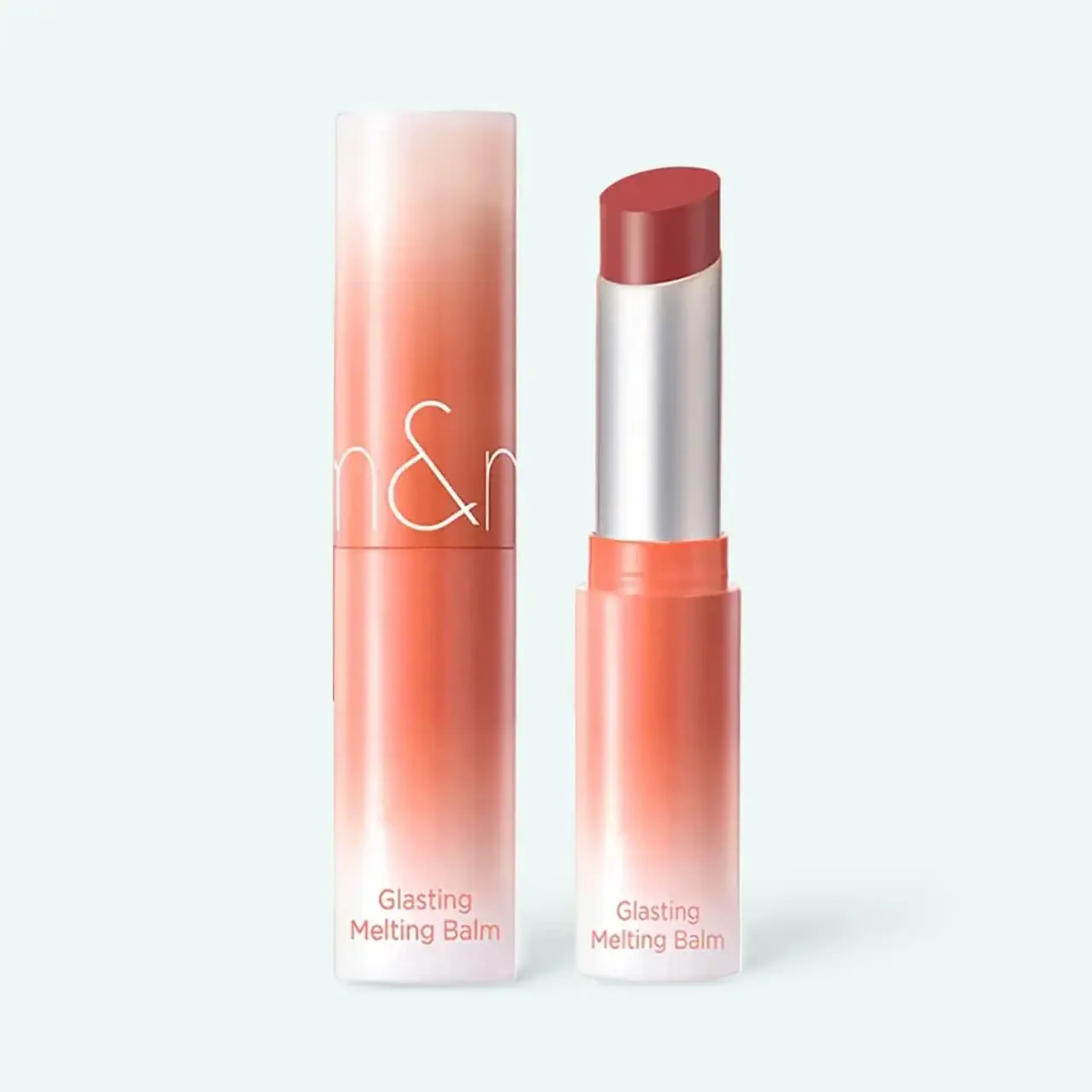 Ruj cu textură Balsam ROM&ND Glasting Melting Balm 14 Dear Apple #8413