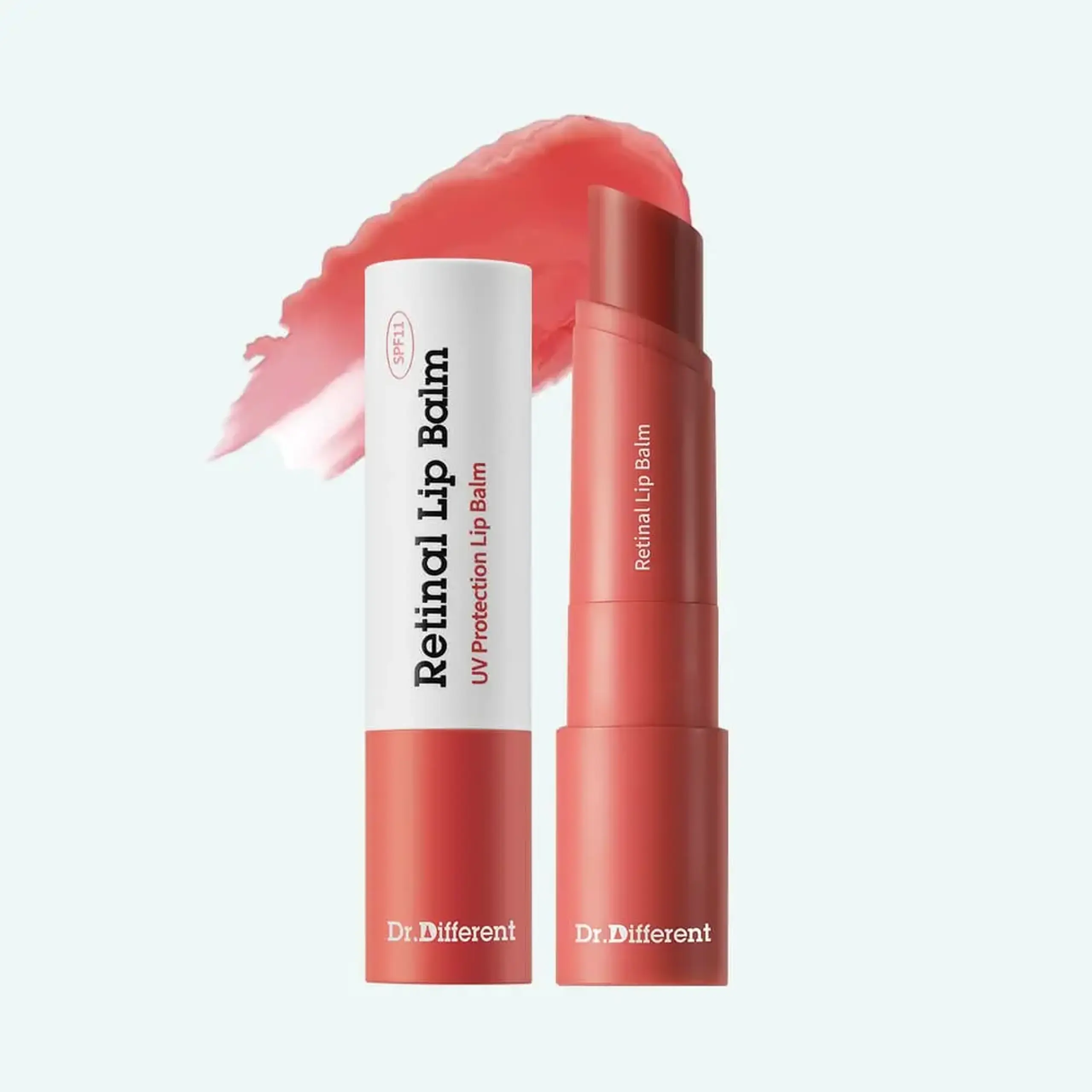 Balsam de buze cu retinal Dr.Different Retinal Lip Balm 4g Spf11 Tinted