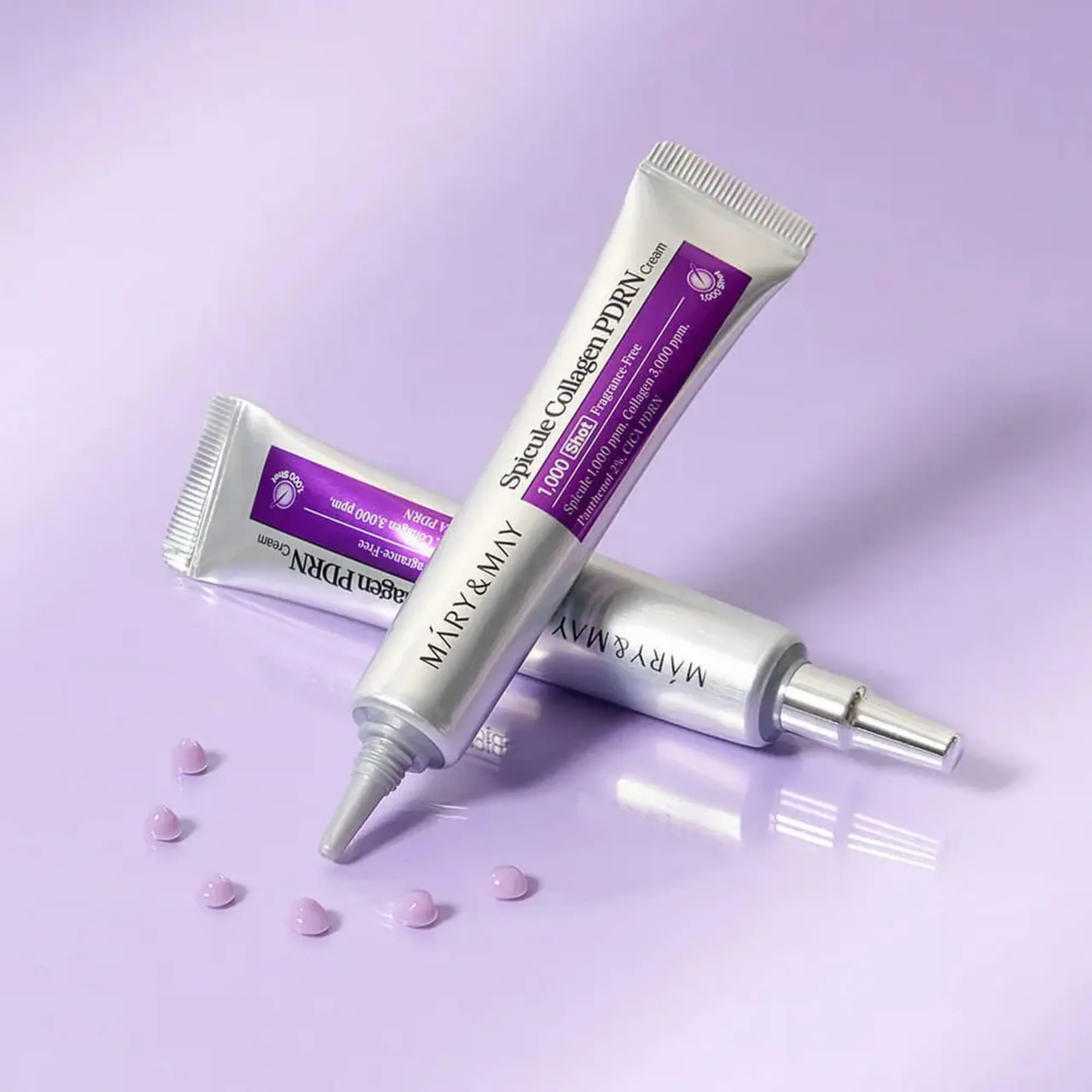 Cremă intensivă cu micro-spicule Mary&amp;May Spicule Collagen PDRN Cream 15g
