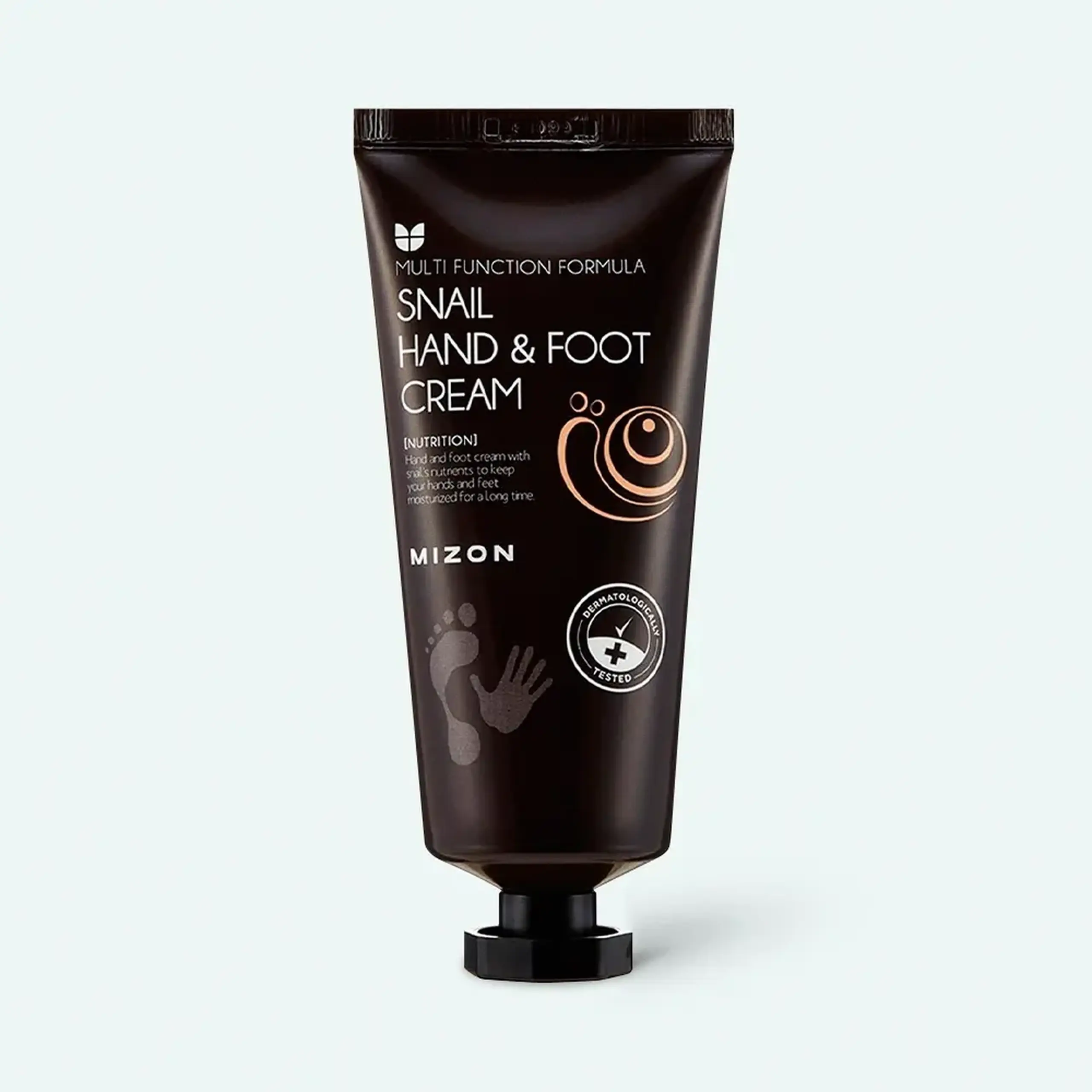 Cremă pentru îngrijirea pielii mâinilor și călcâielor MIZON Snail Hand &amp; Foot Cream 100ml