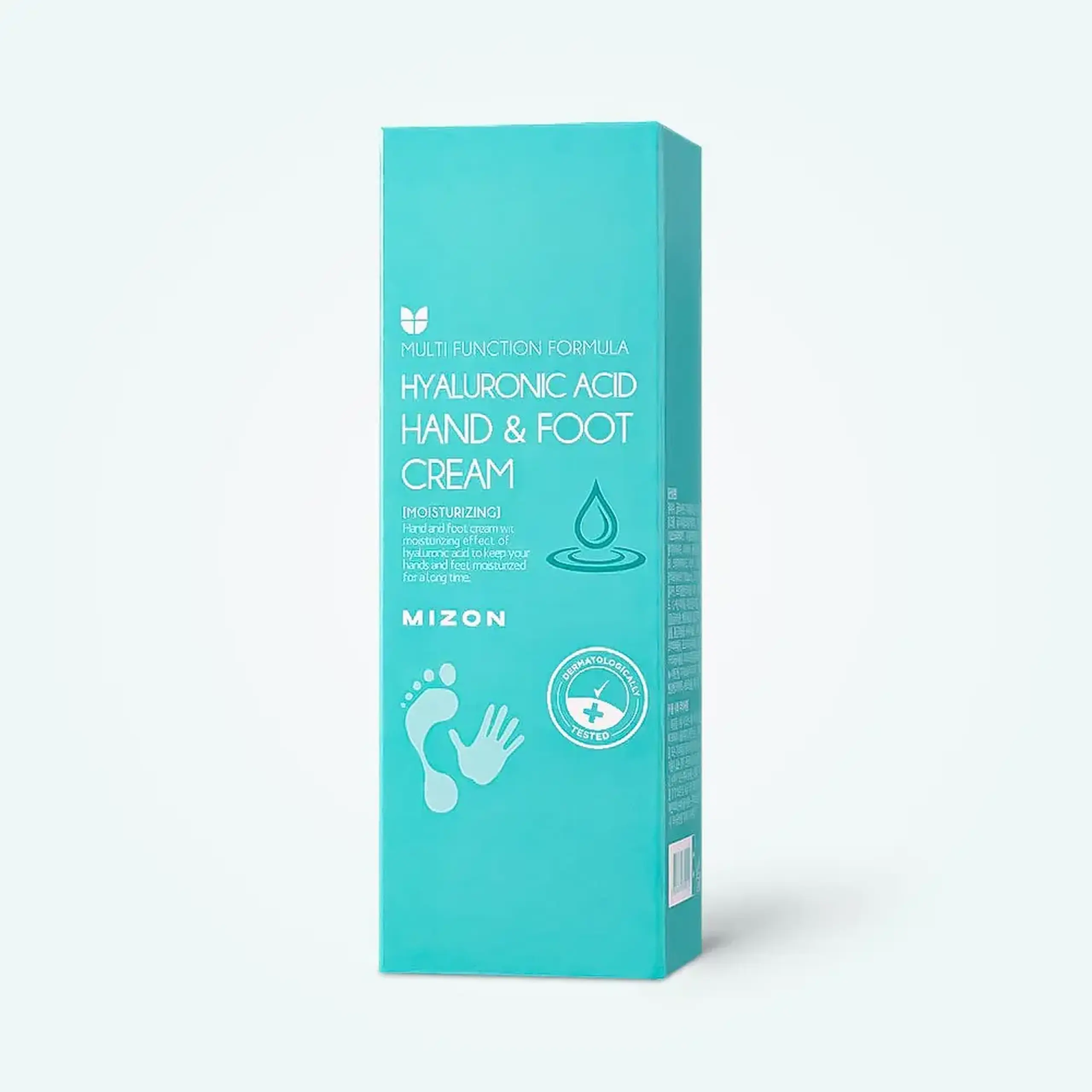 Cremă pentru îngrijirea pielii mâinilor și picioarelor Mizon Hyaluronic Acid Hand And Foot Cream 100ml