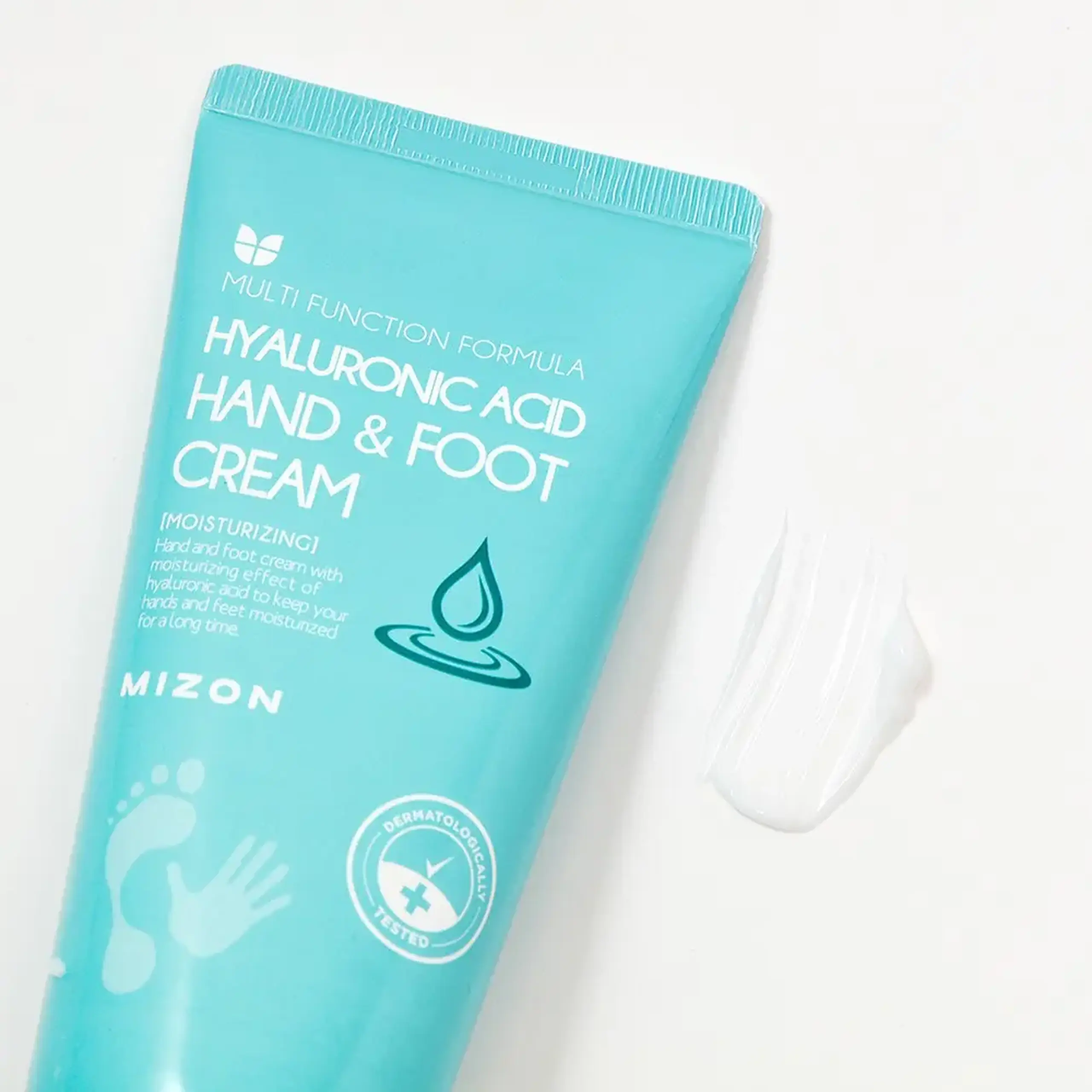 Cremă pentru îngrijirea pielii mâinilor și picioarelor Mizon Hyaluronic Acid Hand And Foot Cream 100ml