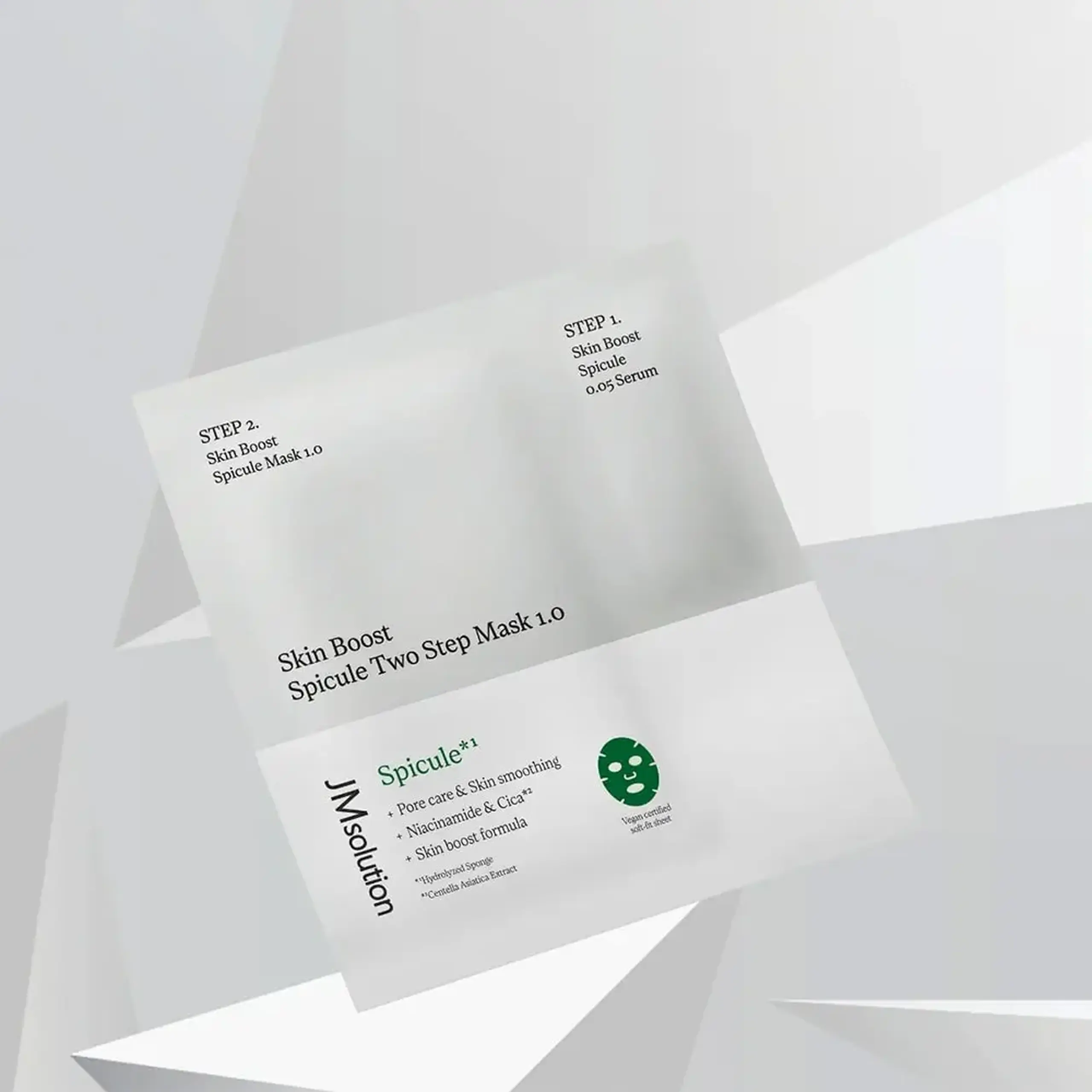 Mască în doi pași JMsolution Skin Boost Spicule Two Step Mask 1.0