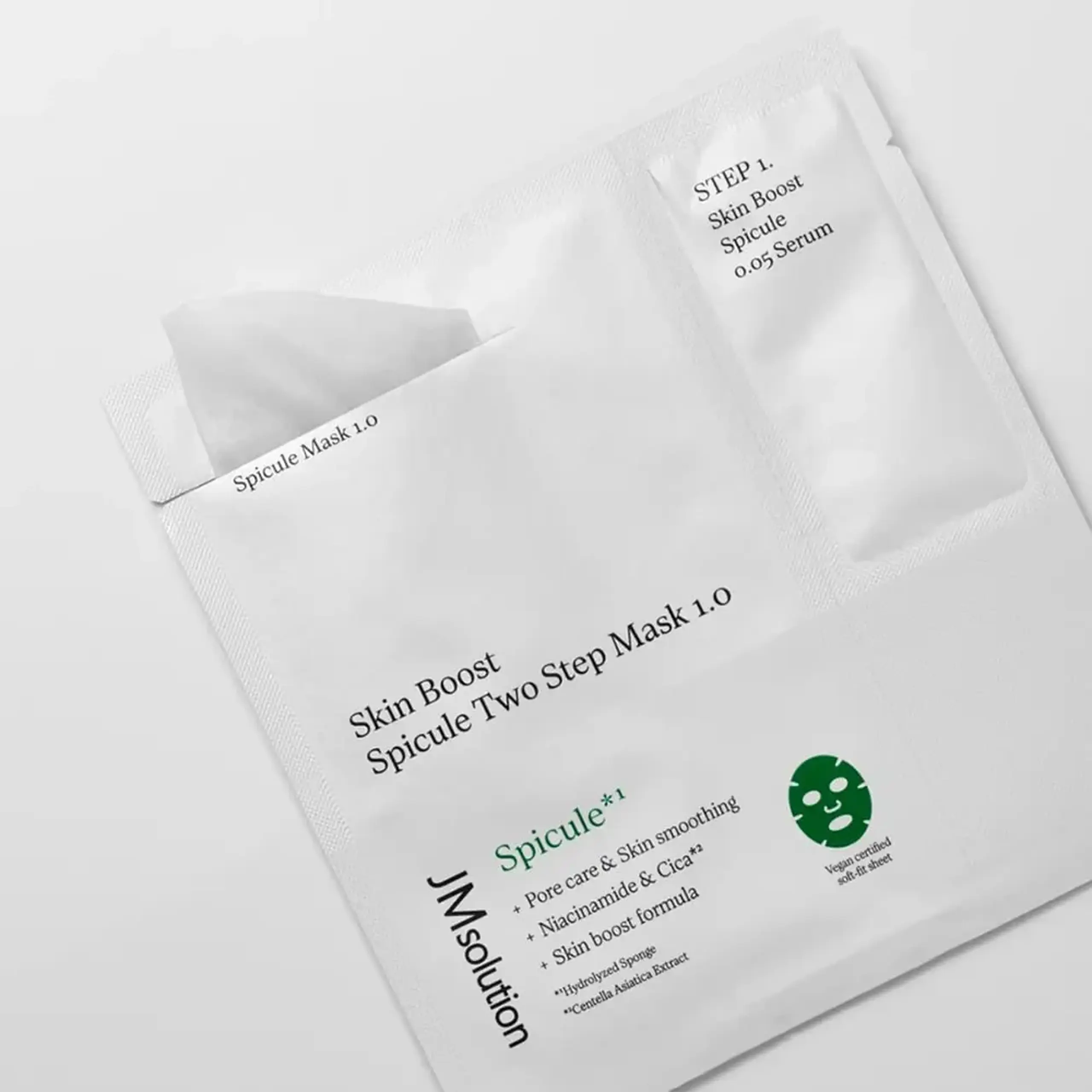 Mască în doi pași JMsolution Skin Boost Spicule Two Step Mask 1.0