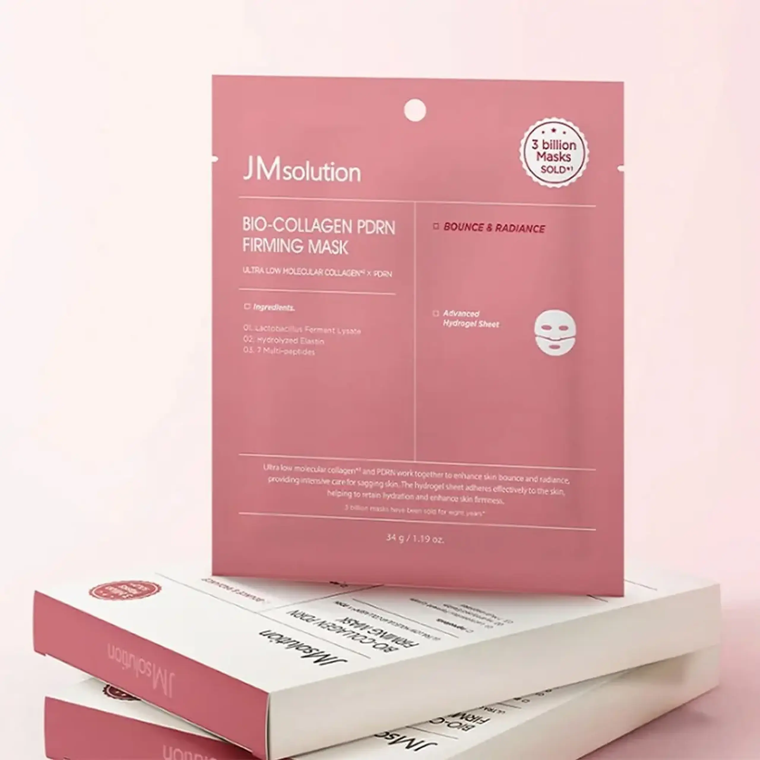 Mască hidrogel JMSOLUTION BIO-COLLAGEN PDRN FIRMING MASK