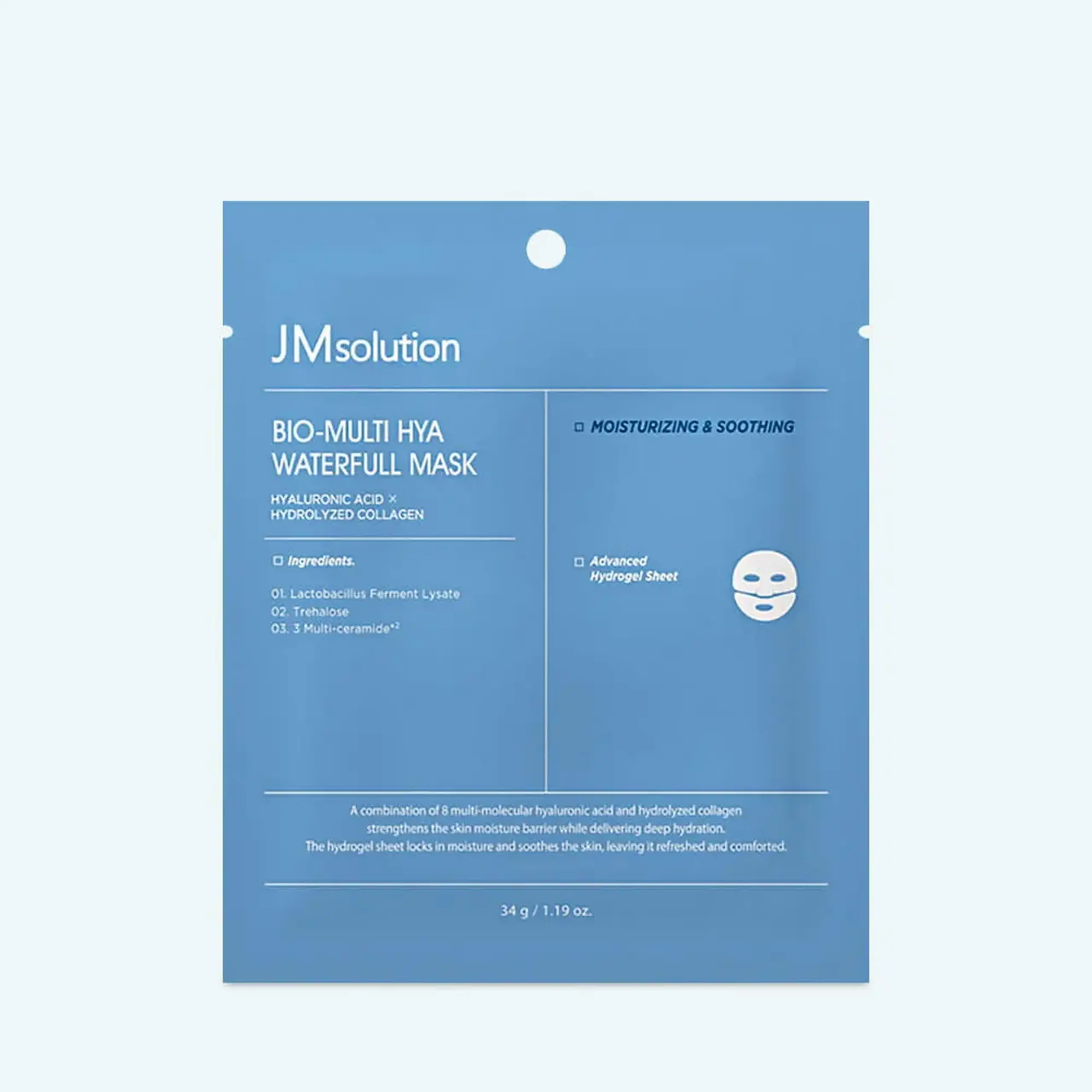 Mască hidrogel JMsolution Bio Multi Hya Waterful Mask