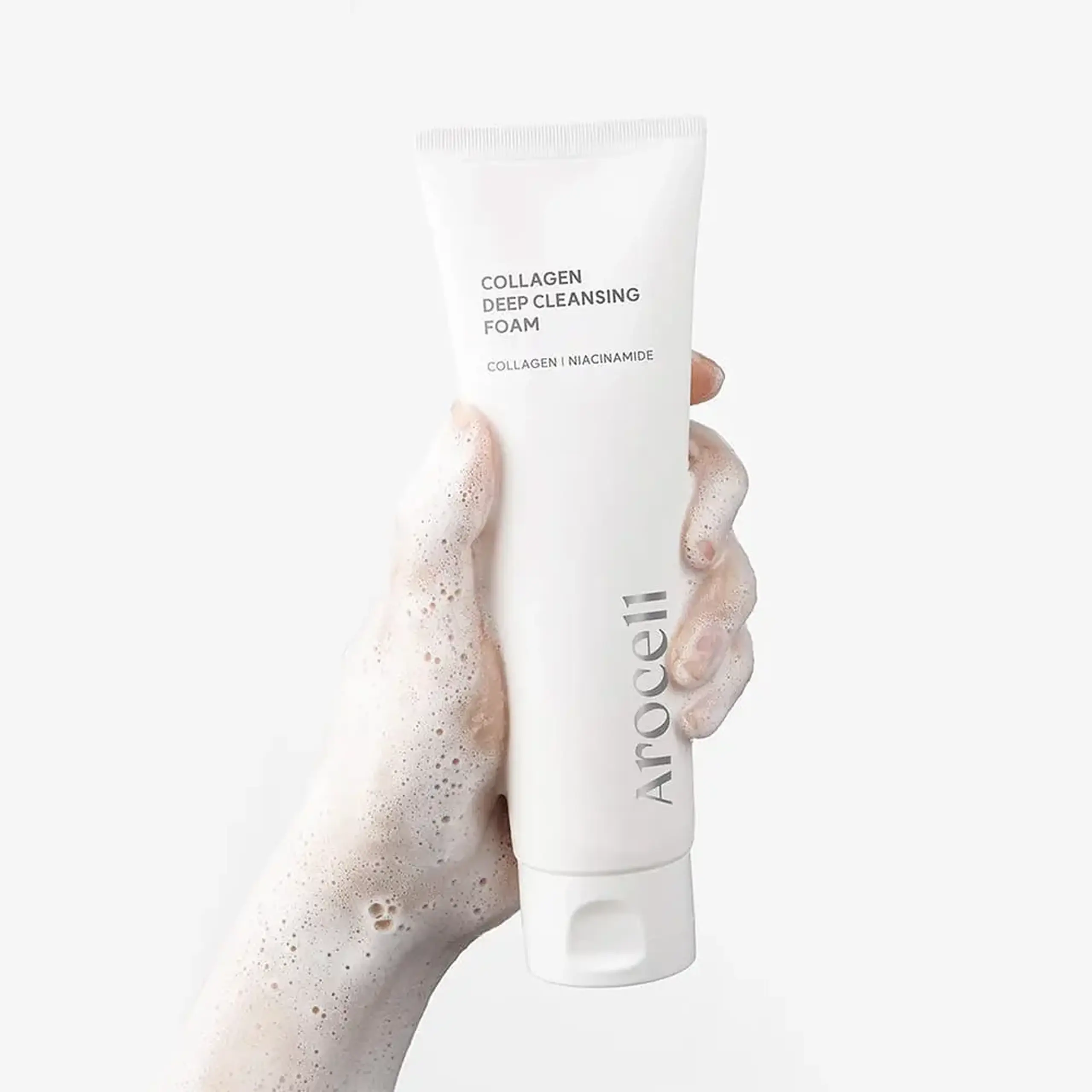 Spumă de curățare pentru față AROCELL Collagen Deep Cleansing Foam 120ml