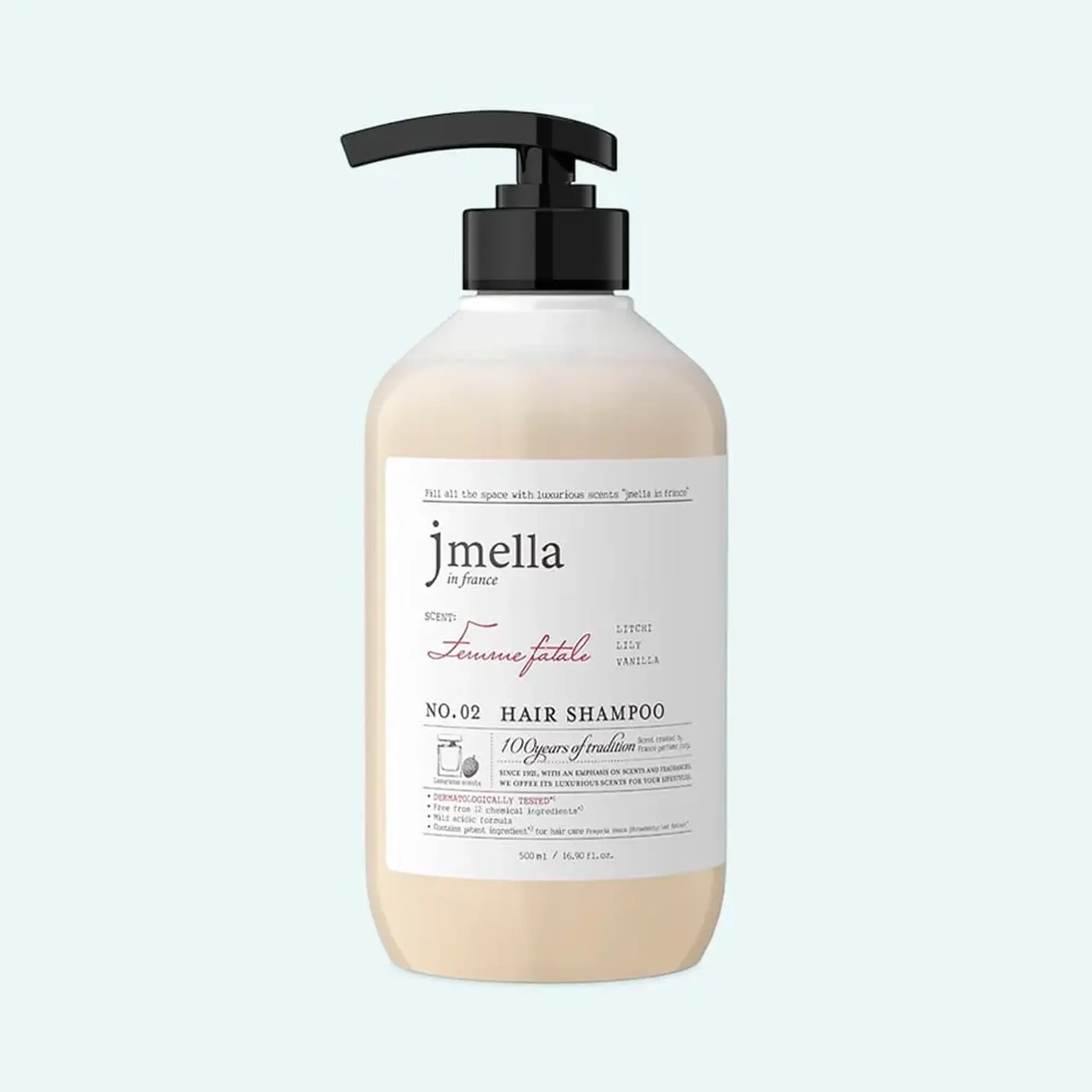 Șampon parfumat JMELLA IN FRANCE Femme Fatale Hair Shampoo 500 ml