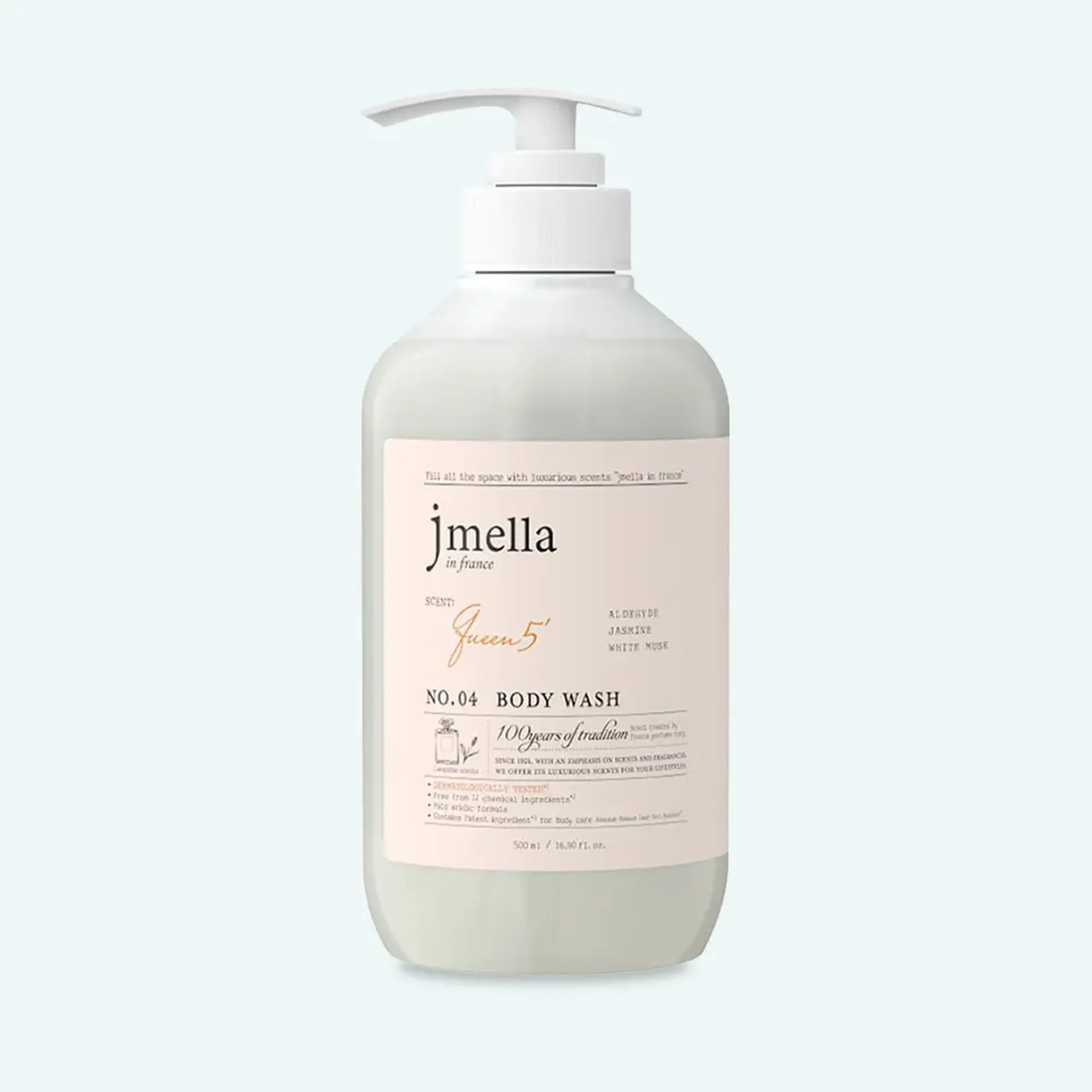 Gel de duș Jmella in France Queen 5 Body Wash 500 ml