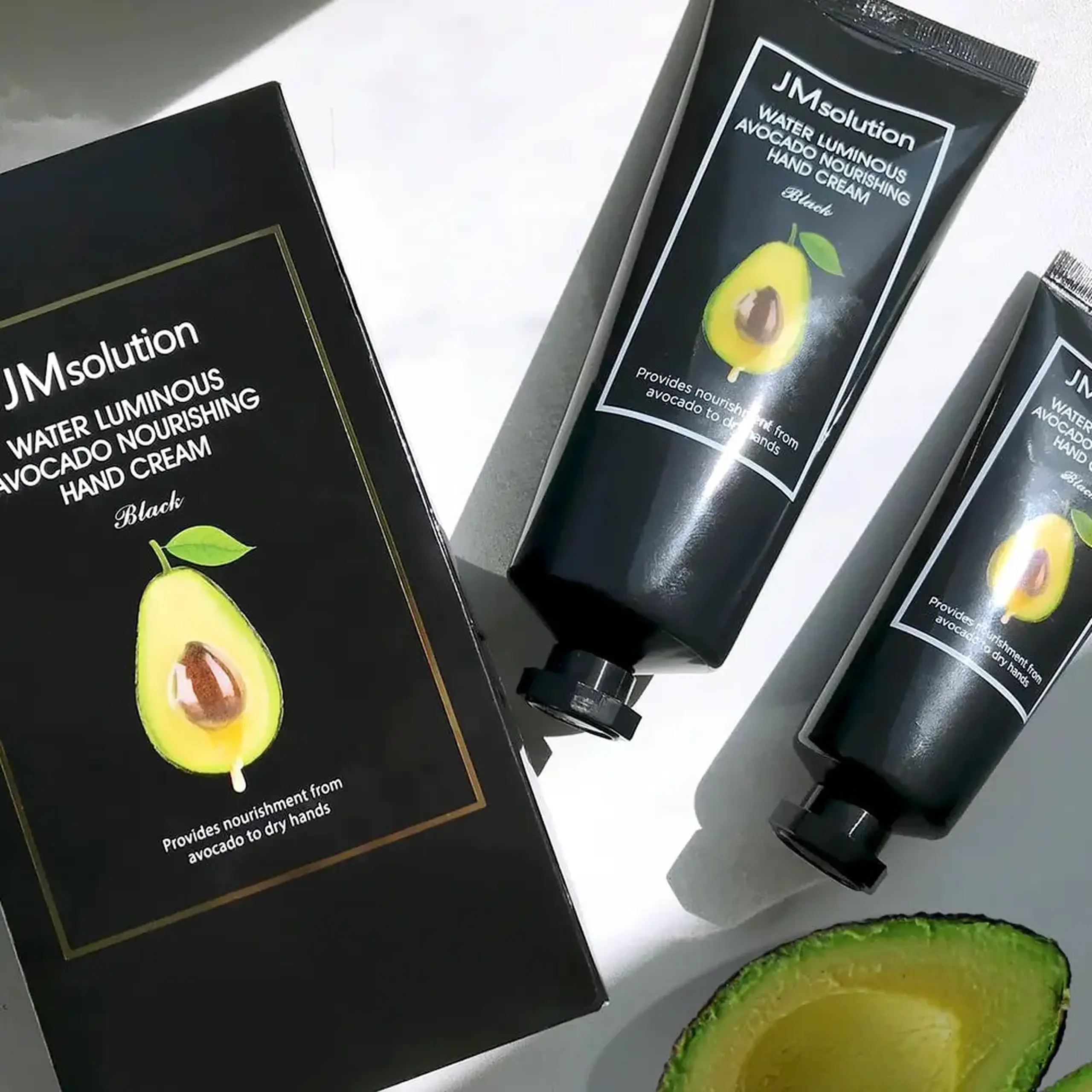 Set de creme pentru mâini JMsolution Water Luminous Avocado Nourishing Hand Cream 100+50ml