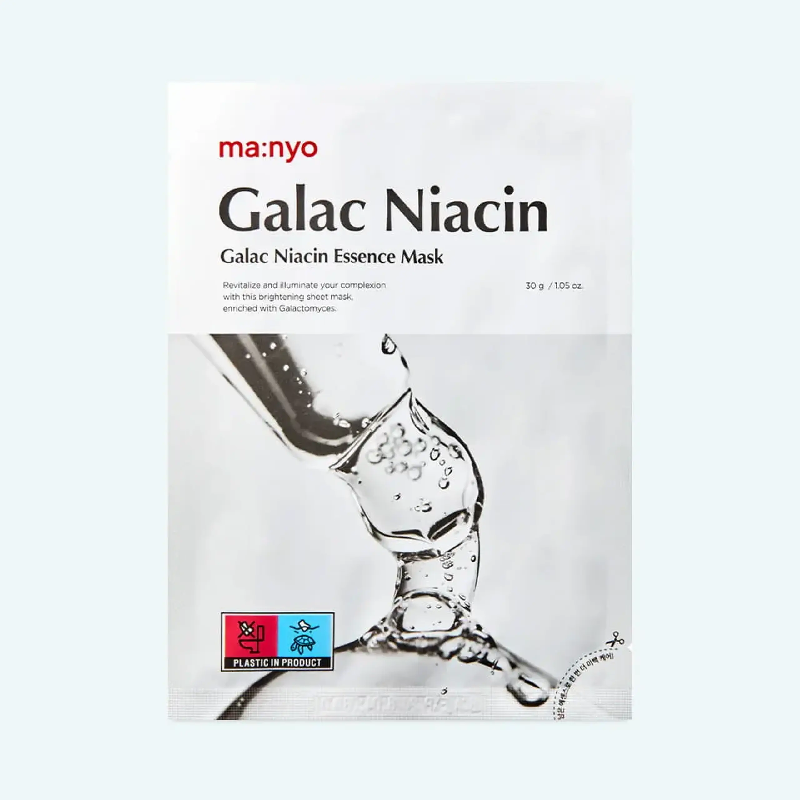 Mască hidratantă cu niacinamidă Manyo Galac Niacin Essence Mask 35g