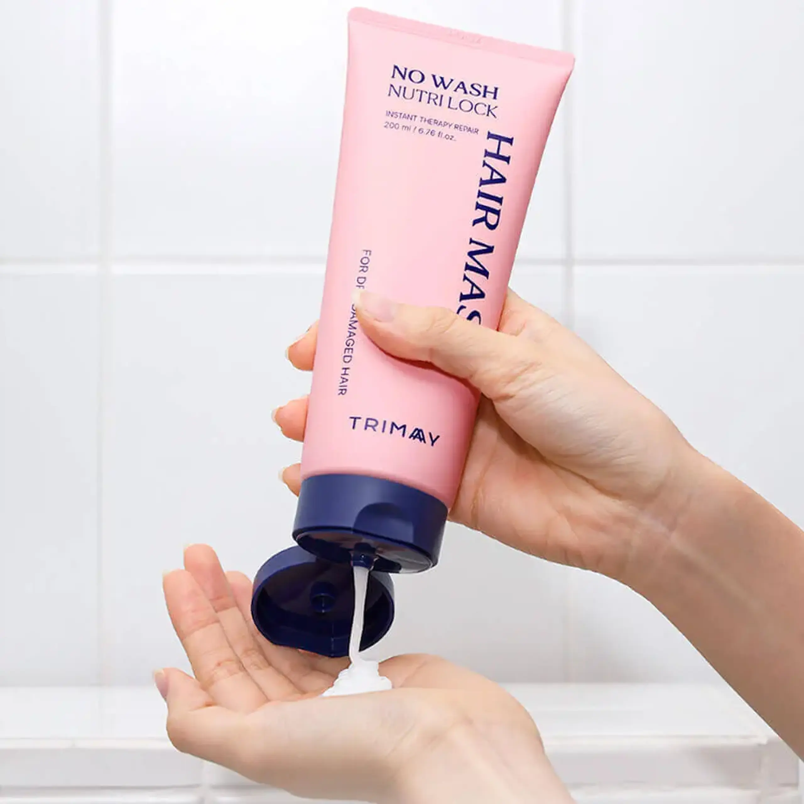 Mască fără clătire pentru păr Trimay No Wash Nutri Lock Hair Mask 200ml