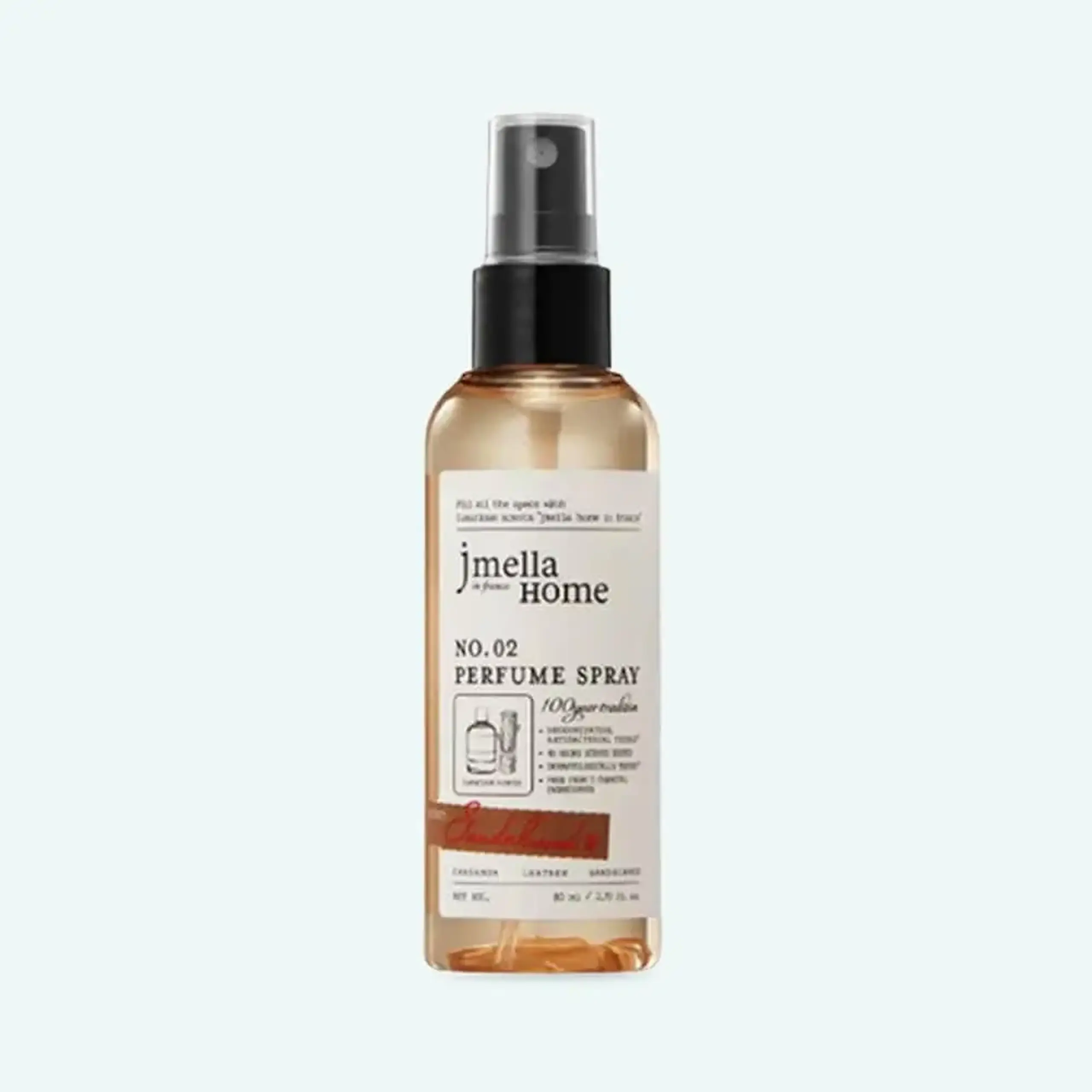 Spray parfumat pentru casă JMELLA Home In France No.2 – Sandalwood Perfume Spray 80ml