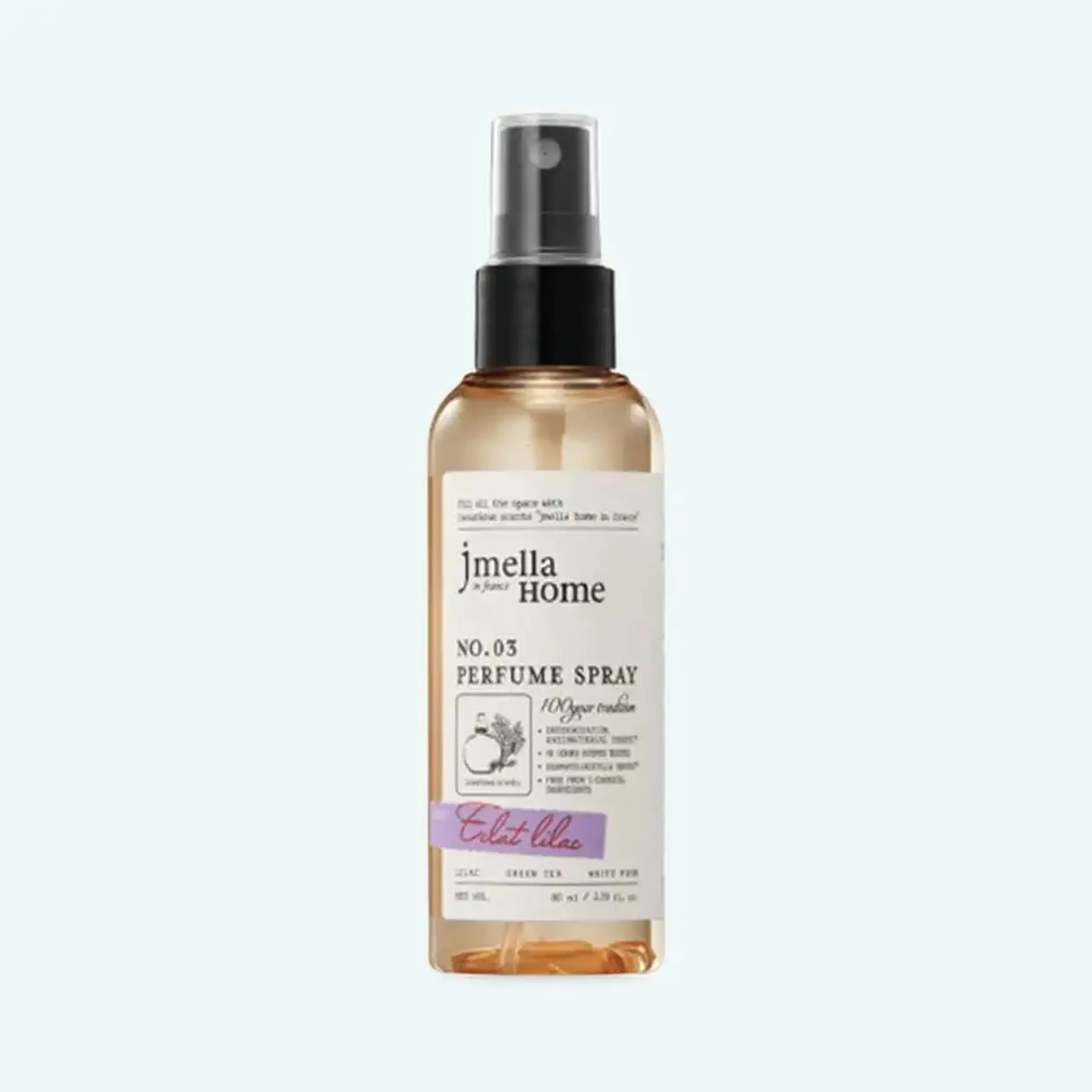 Spray parfumat pentru casă și textile Jmella Home in France Eclat Lilac Perfume Spray 80ml