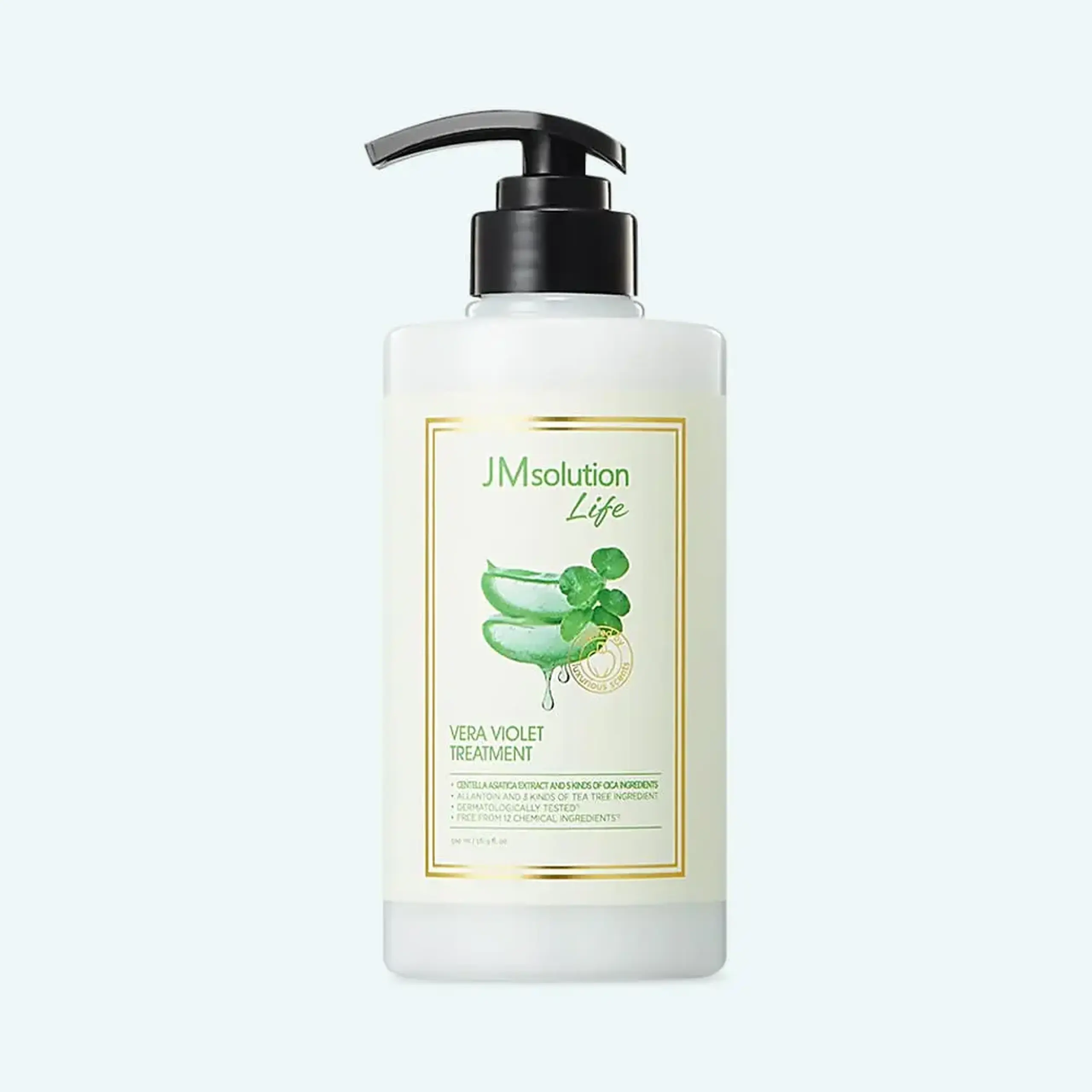 Mască-balsam calmantă pentru păr JMsolution Life Vera Violet Treatment 500ml