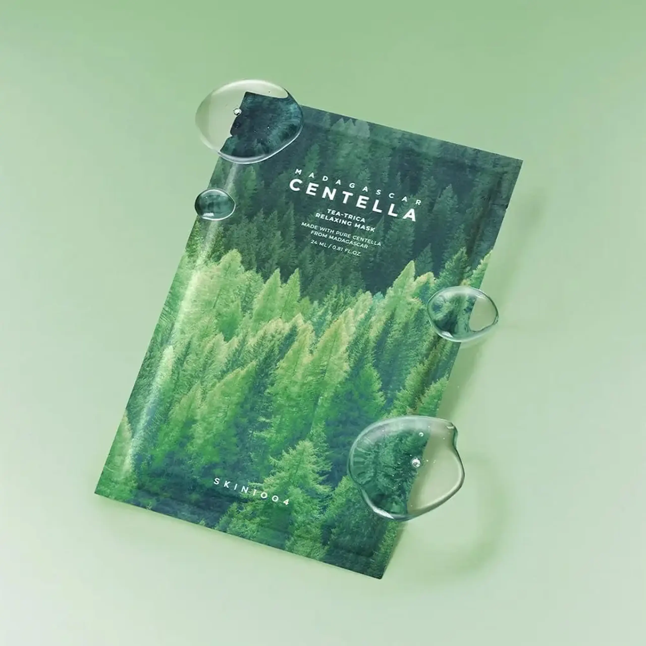 Mască de țesătură calmantă Skin1004 Tea-Trica Relaxing Mask