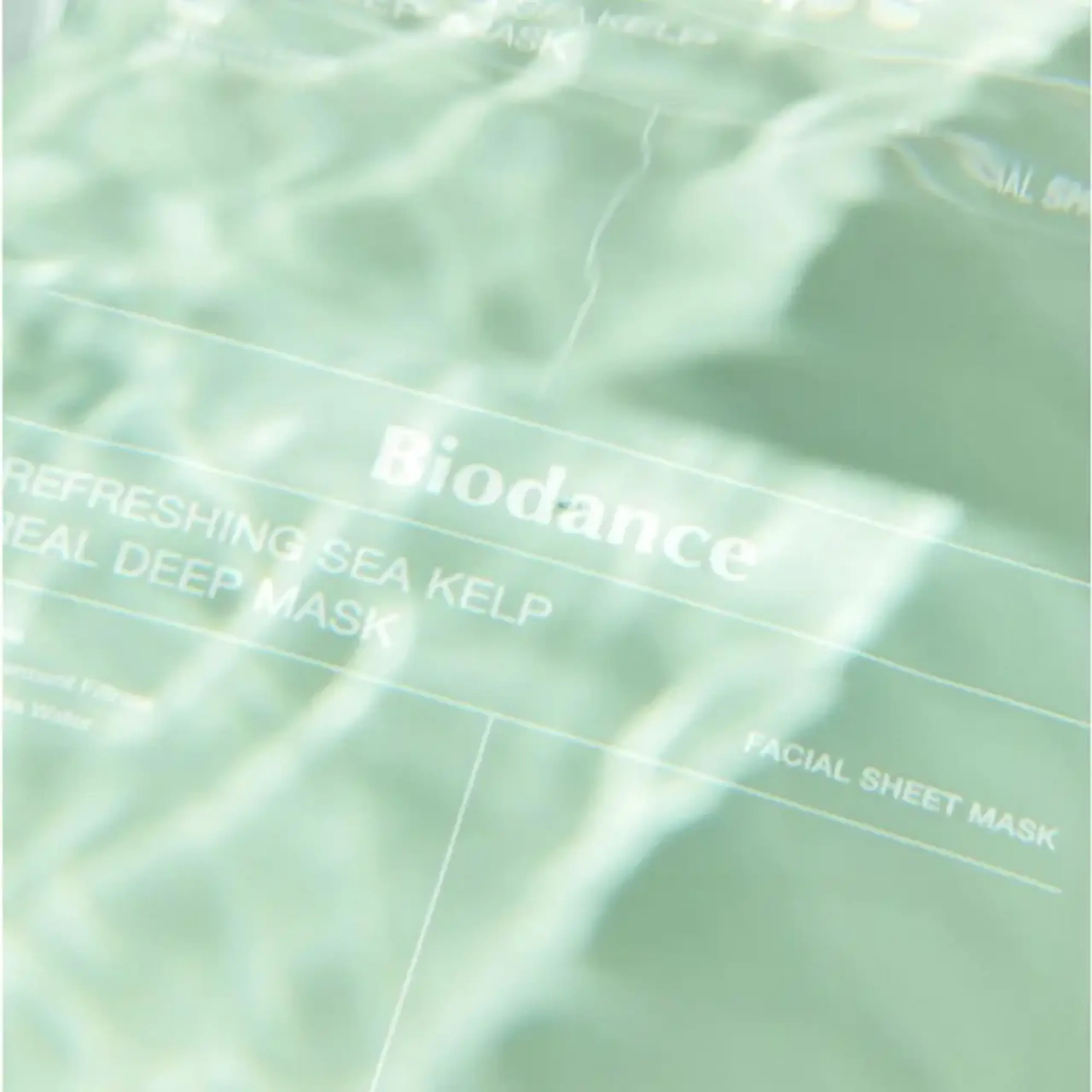 Mască de noapte calmantă Biodance Refreshing Sea Kelp Real Deep Mask