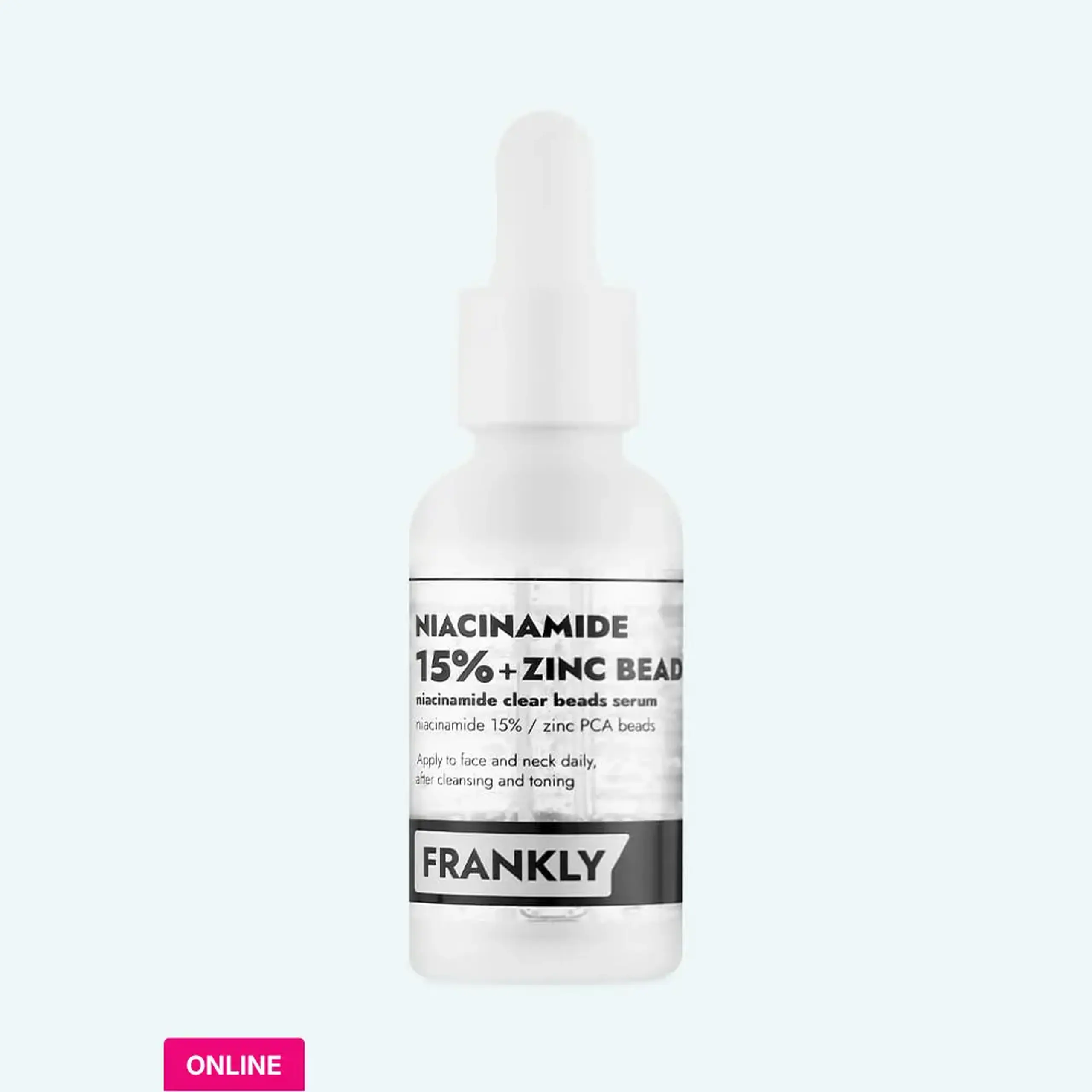 Ser echilibrant Frankly Niacinamide 15% Zinc Beads Serum 30ml