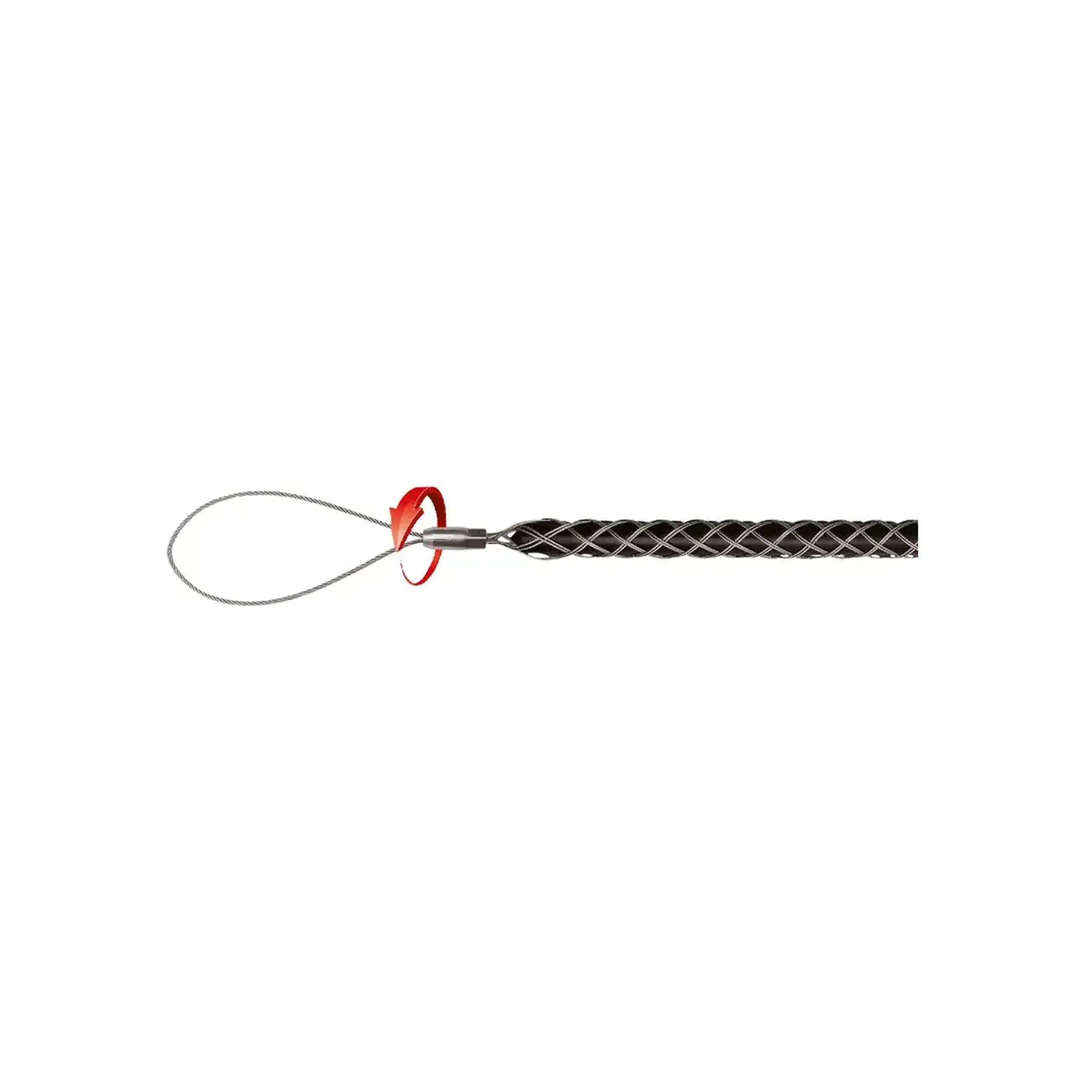 Mâner de tragere cablu cu pivotant RUNPOTEC - Diametru cablu 6 - 9 mm