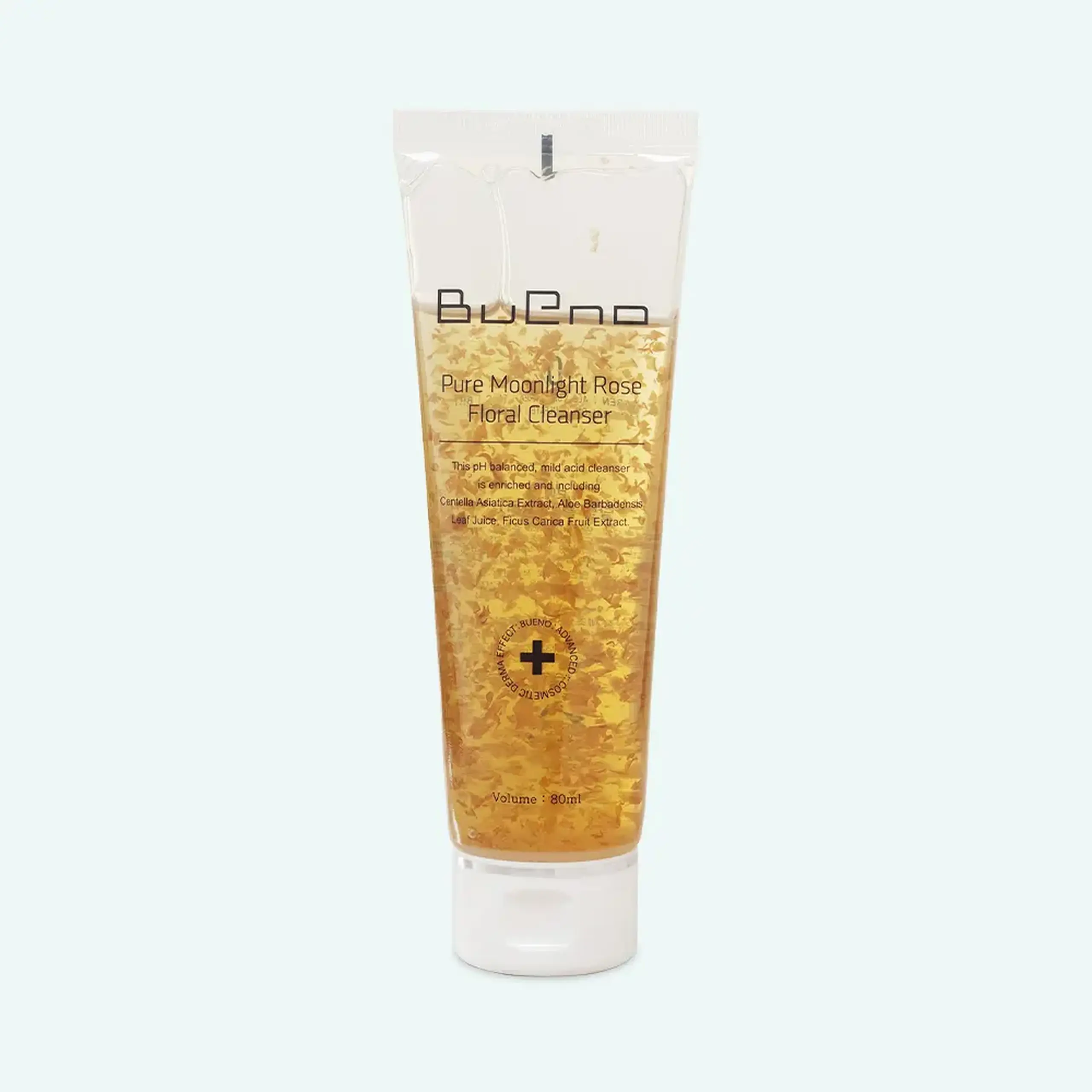 Gel de spălare cu petale de trandafir Bueno Pure Moonlight Rose Floral Cleanser 80ml